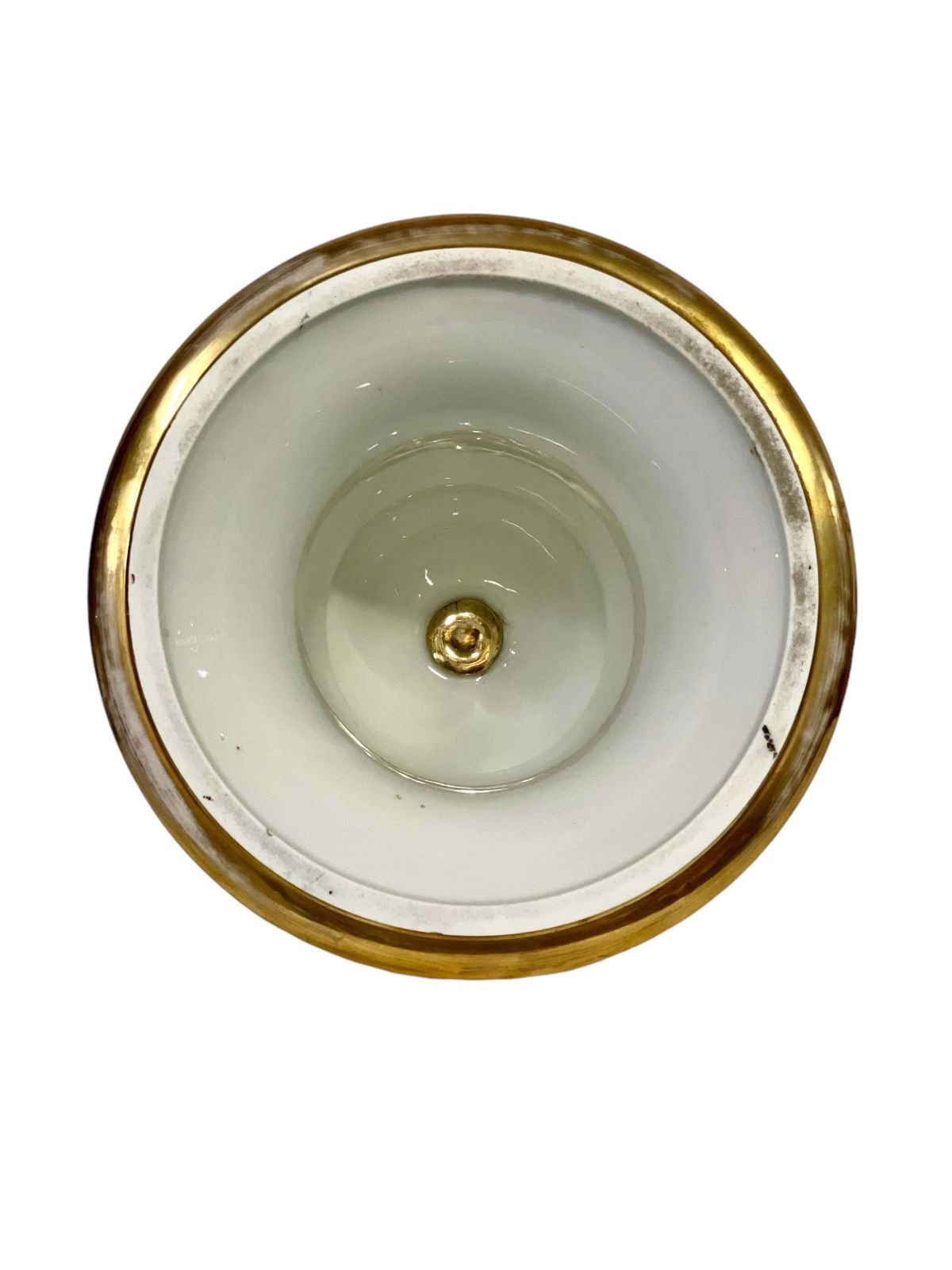 Large Gilt Porcelaine De Paris Medici Vase photo vinterior