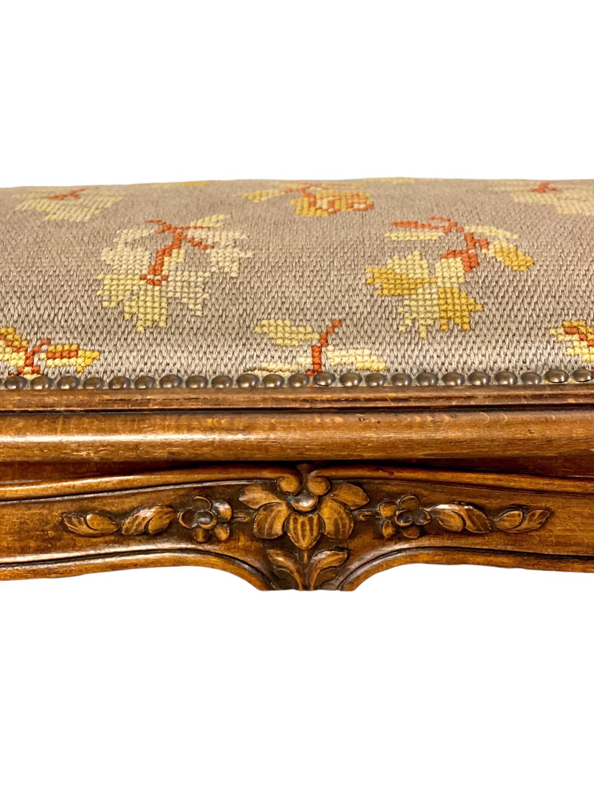 19th Century French Régence Style Walnut Piano Bench Or Stool photo 1739.0