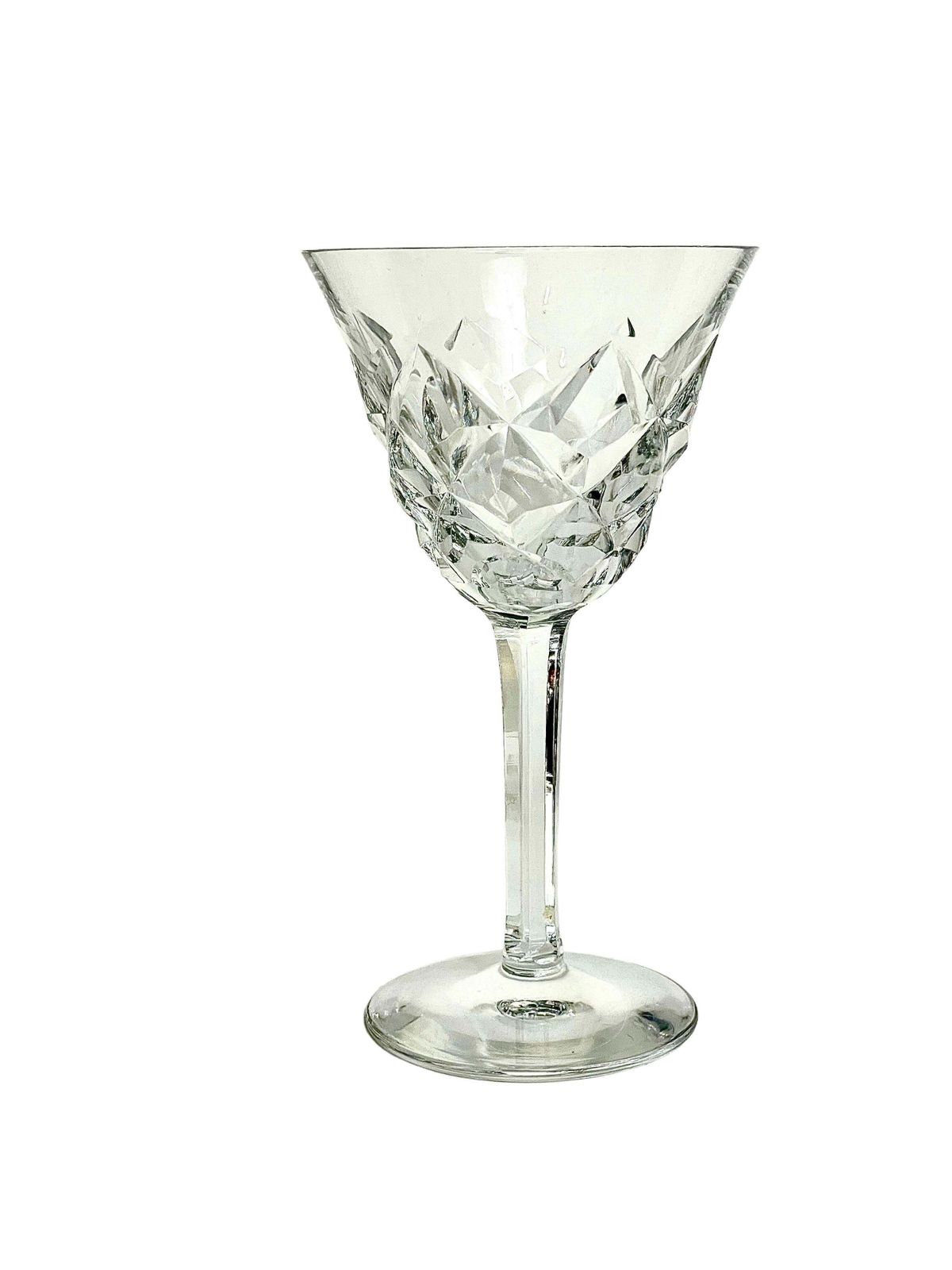 Set Of Ten Saint Louis 'Adour' Series Crystal Wine Or Water Glasses photo furniture