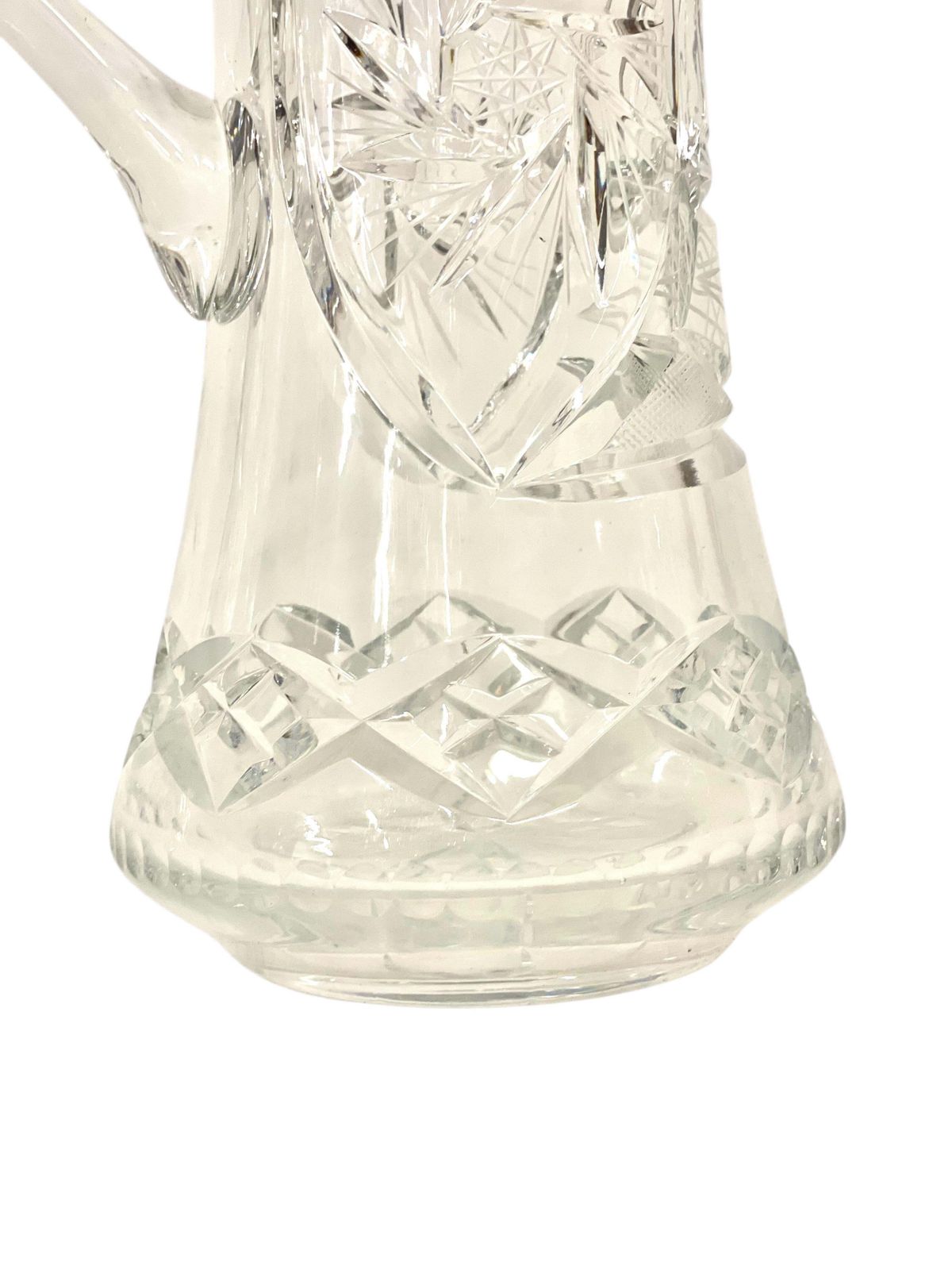 Pair Of  Crystal Carafes In The Saint Louis Style 20th Century photo Home Decor