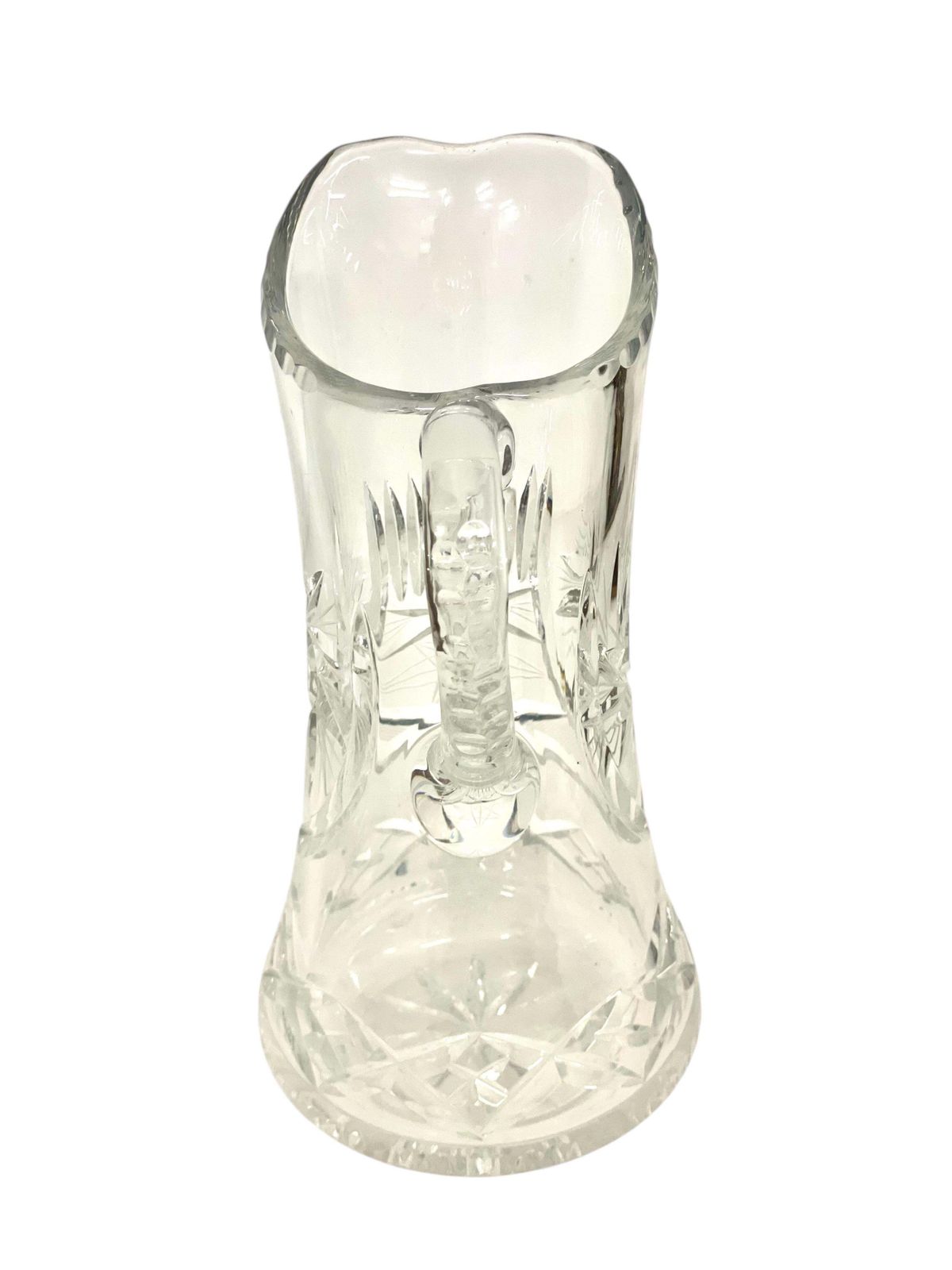 Pair Of  Crystal Carafes In The Saint Louis Style 20th Century photo vinterior