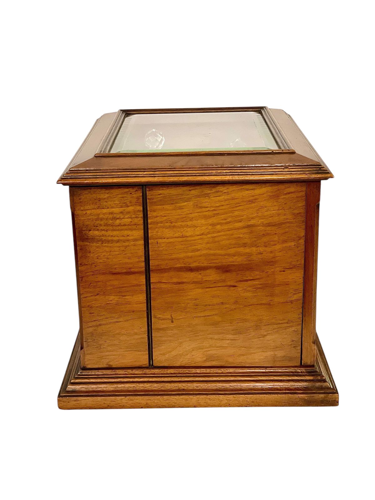 19th Century Walnut And Glazed Liquor Cabinet Or Tantalus photo 2350.0