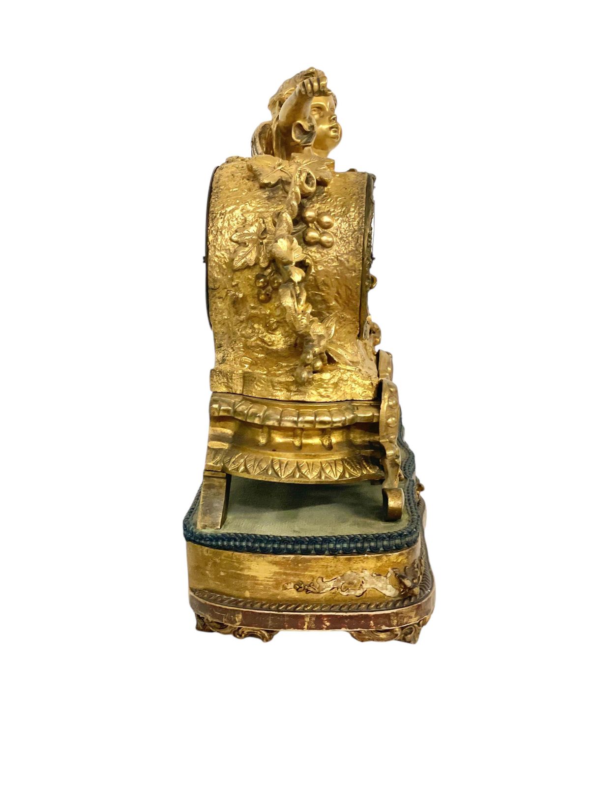 2281.0 19th Century Gilt Bronze And Porcelain Clock By "Miroy Frères" photo