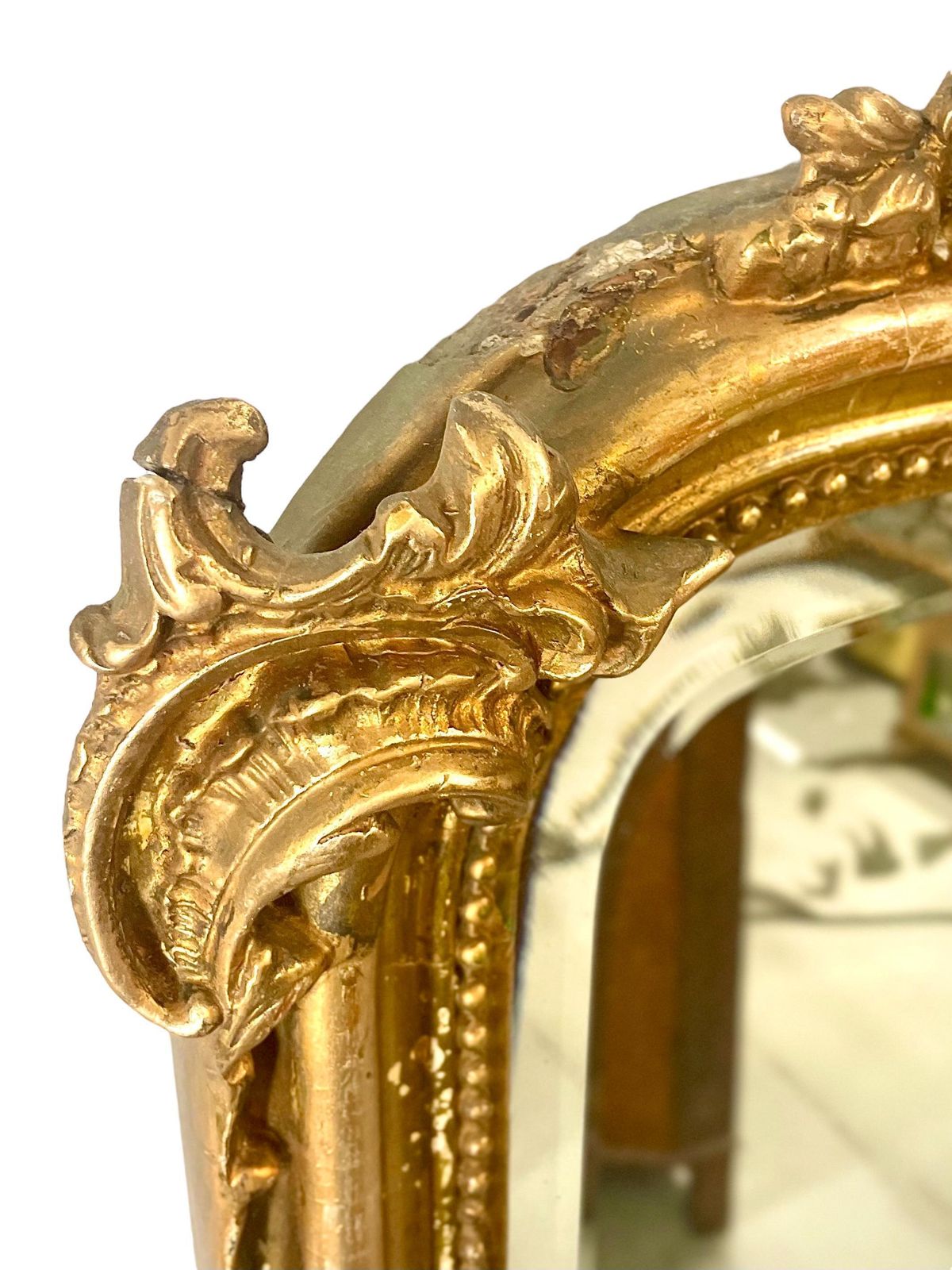 19th Century Louis XV Style Gilt Overmantle Mirror photo 3711.0