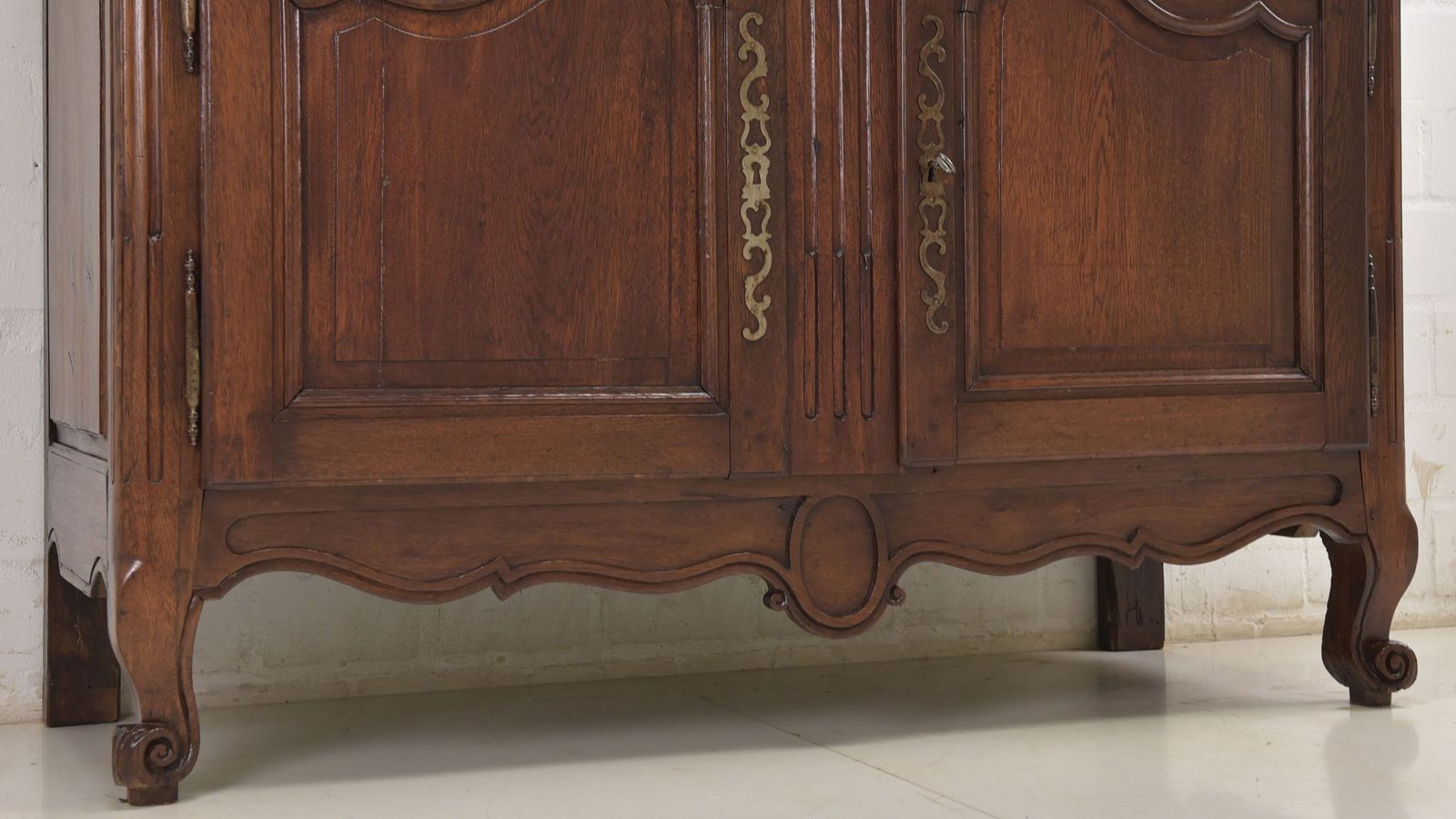 photo for sale Antique! Restored Louis XV Rococo Sideboard Circa 1780, Oak Cabinet, Chest Of Drawers