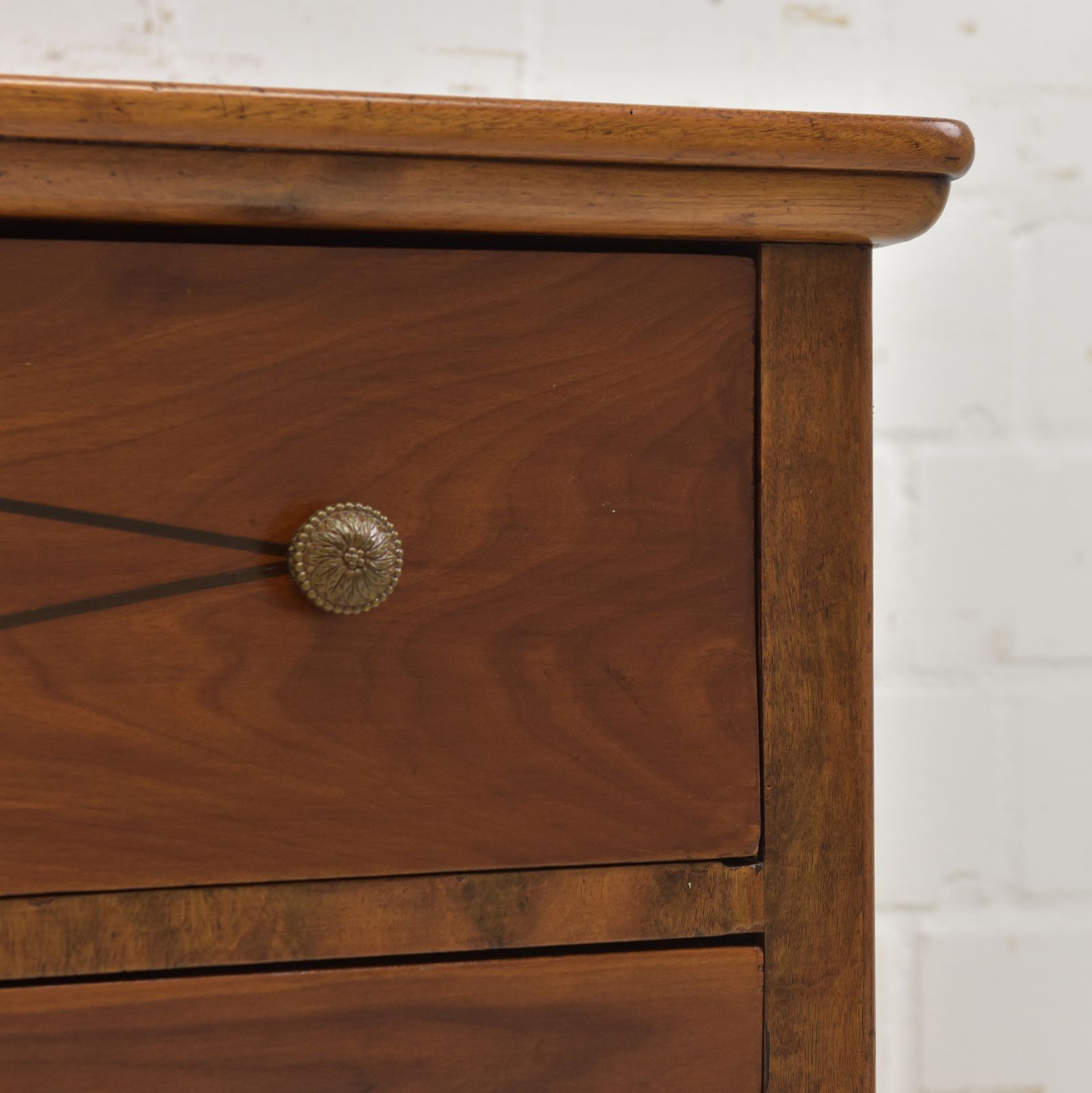 Antique! Chest Of Drawers Restored Mahogany Biedermeier Circa 1850 photo buy