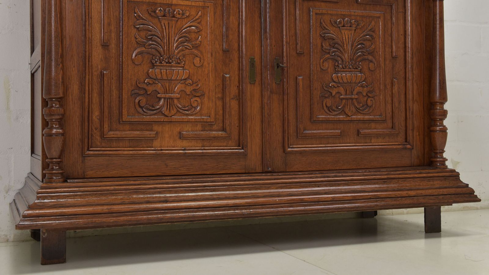 photo for sale Antique! Sideboard, Chest Of Drawers, Restored, Solid Oak, Wilhelminian Style, Circa 1900