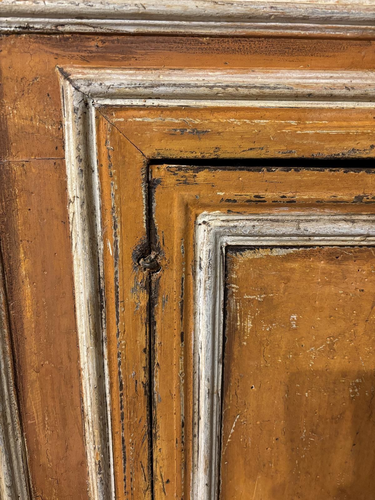 19th Century Italian Painted Cabiet photo furniture