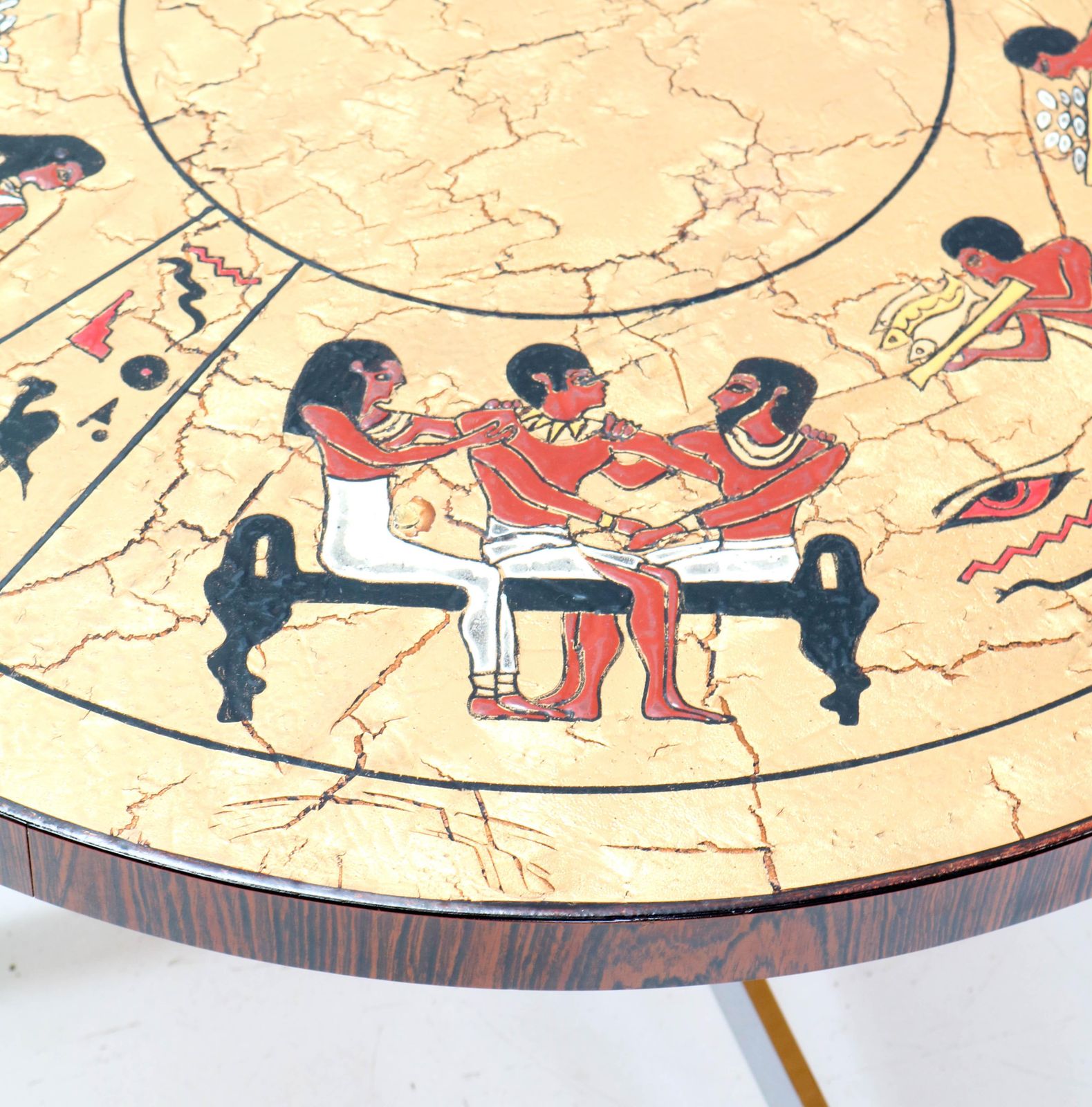 Belgium Mid Century Modern Coffee Table With Tiles By Denisco, 1970s photo 1077.0