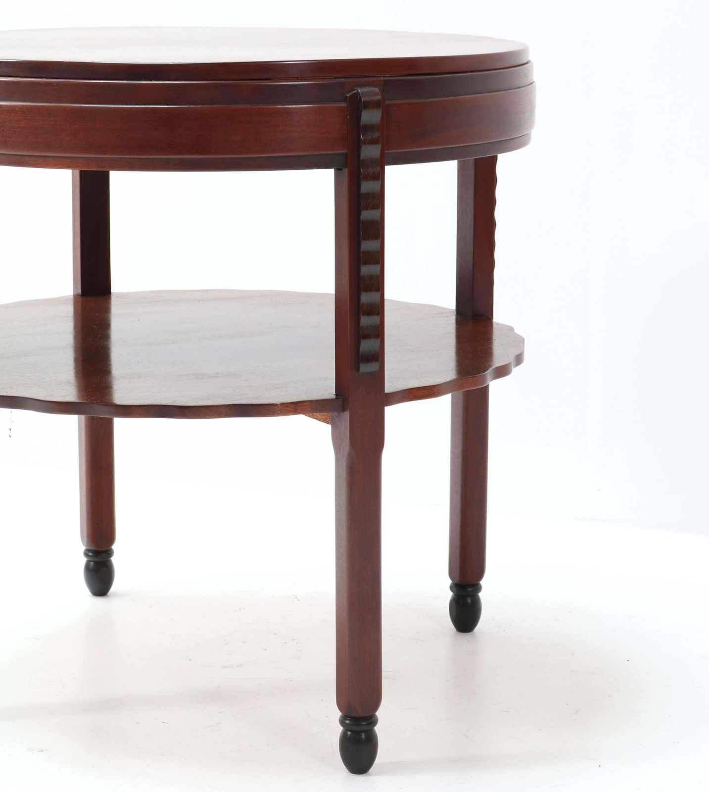 Mahogany Art Deco Amsterdam School Coffee Table By Fa. Drilling Amsterdam, 1920s photo Furniture