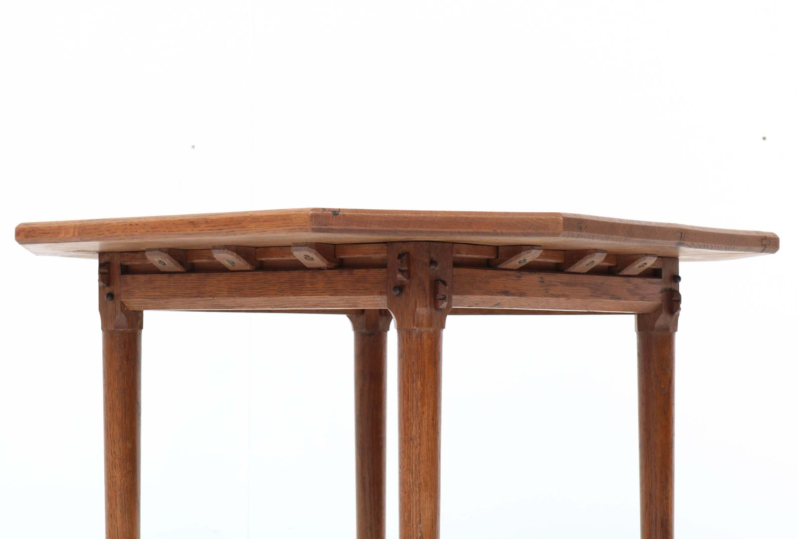 Oak Arts & Crafts Coffee Table By A.J. Kropholler, 1900s photo buy