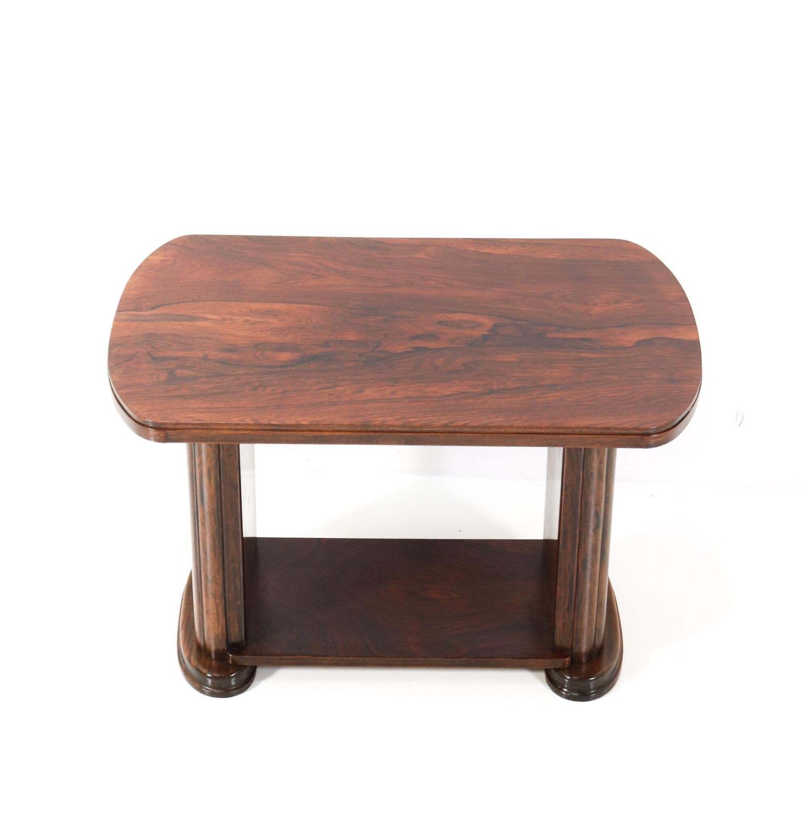 Walnut Art Deco Coffee Table By Gebroeders Reens Amsterdam, 1930s photo 1411.0