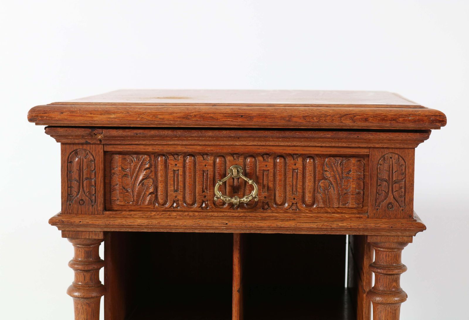 Oak French Henri II Cabinet, Late 19th Century photo buy