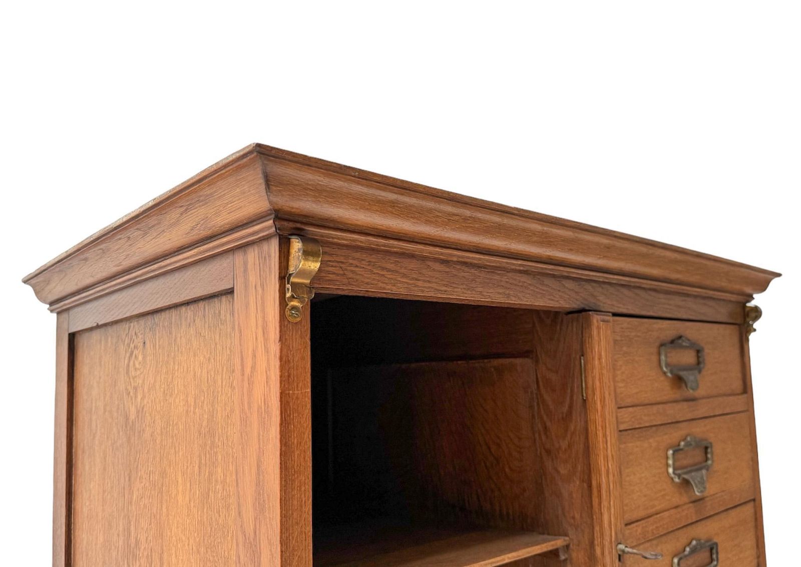 Art Nouveau Filing Cabinet Or Bookcase, 1900s photo buy