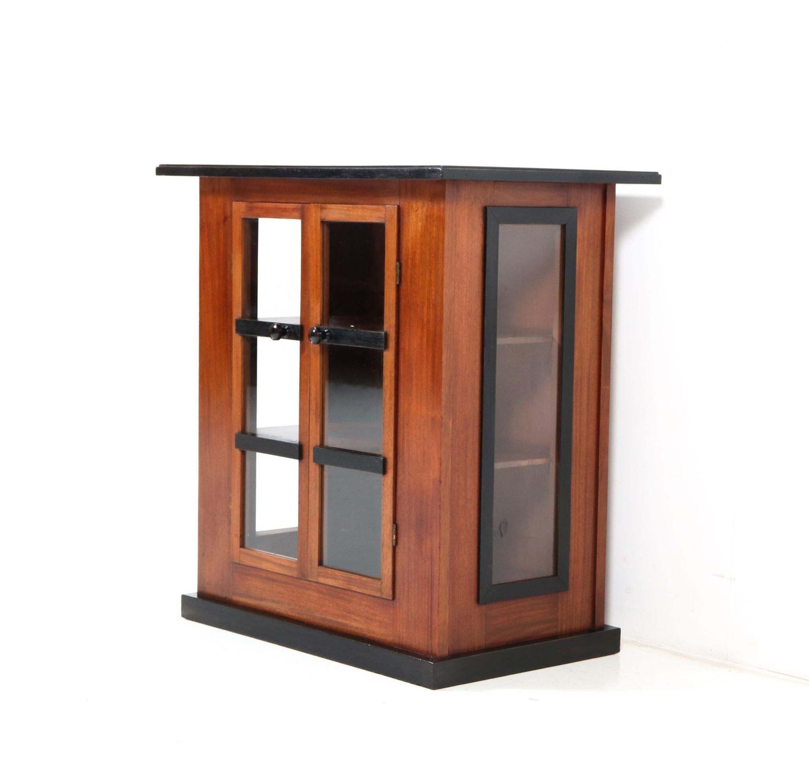Walnut Art Deco Modernist Tea Cabinet By Jan Brunott, 1920s photo buy
