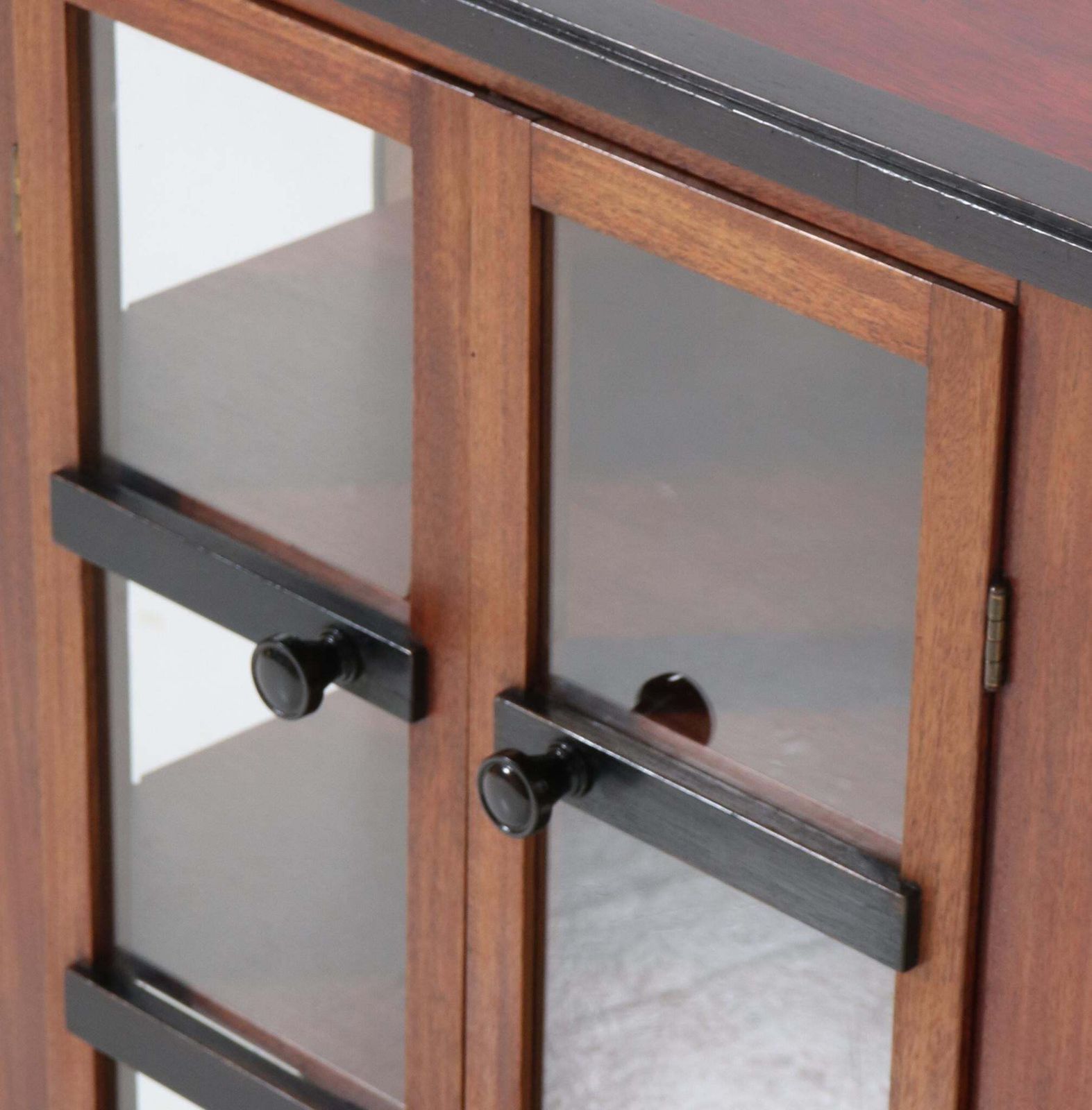 2799.0 Walnut Art Deco Modernist Tea Cabinet By Jan Brunott, 1920s photo