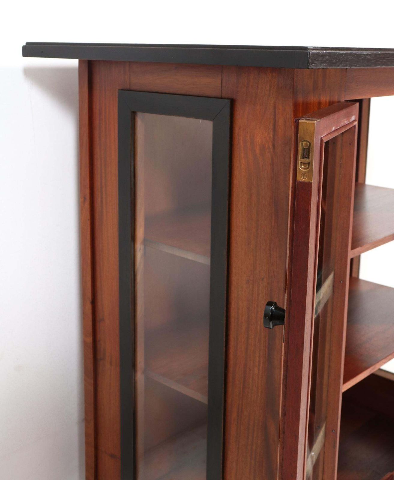 photo buy Walnut Art Deco Modernist Tea Cabinet By Jan Brunott, 1920s