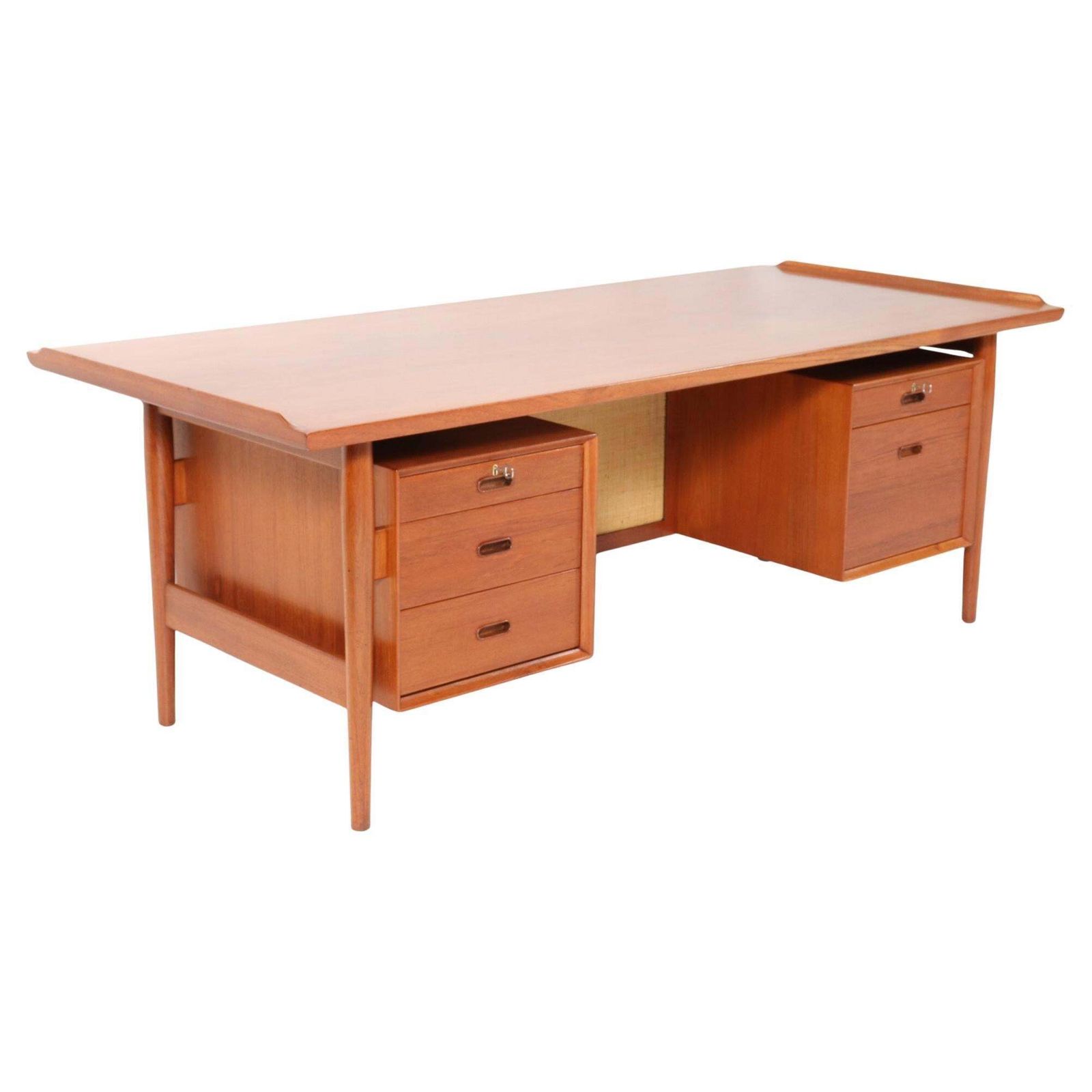 Mid Century Modern Executive Desk 207 By Arne Vodder For Sibast, 1960s