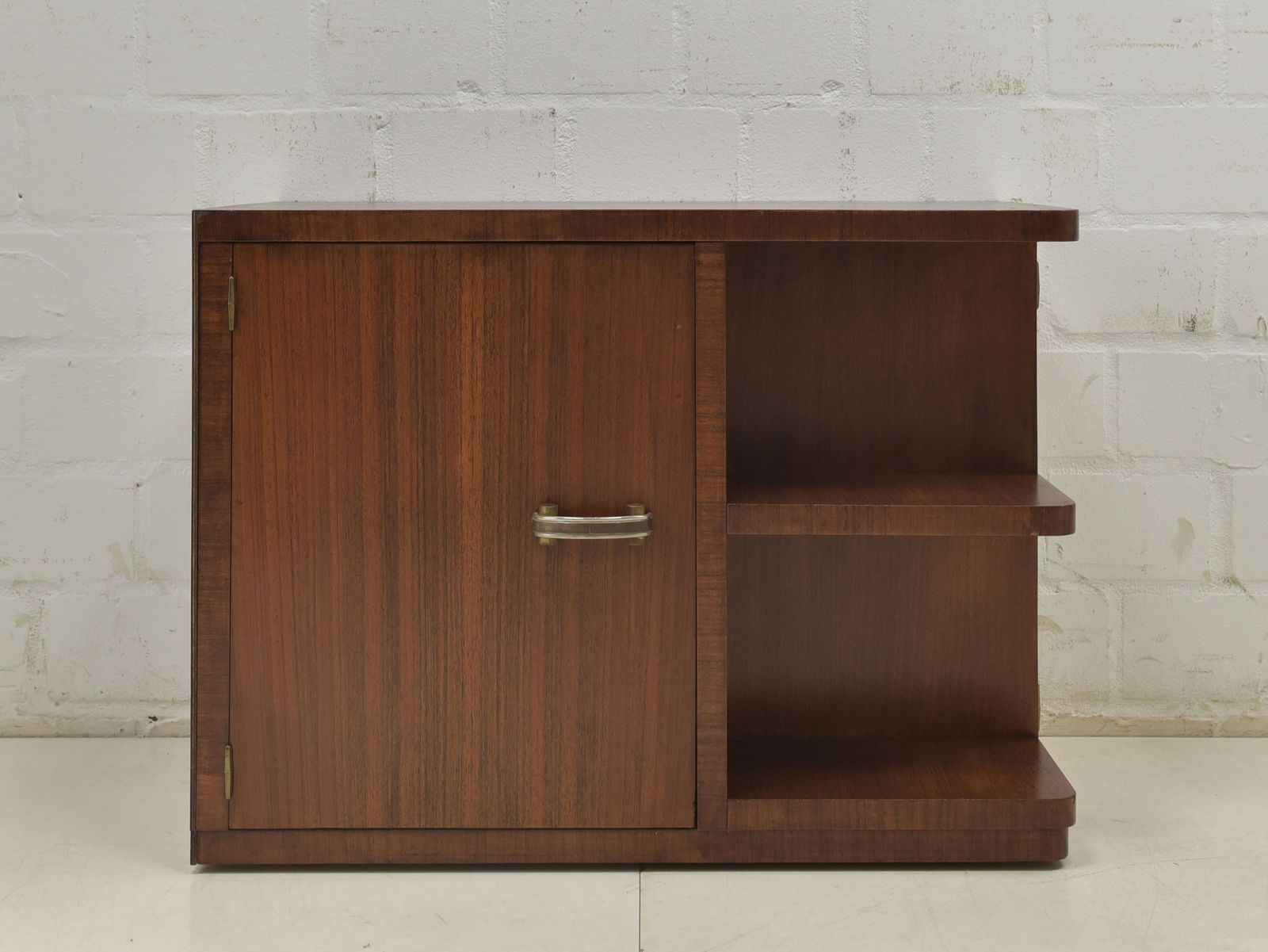 Antique! Small Mid Century Art Deco Mahogany Sideboard photo furniture