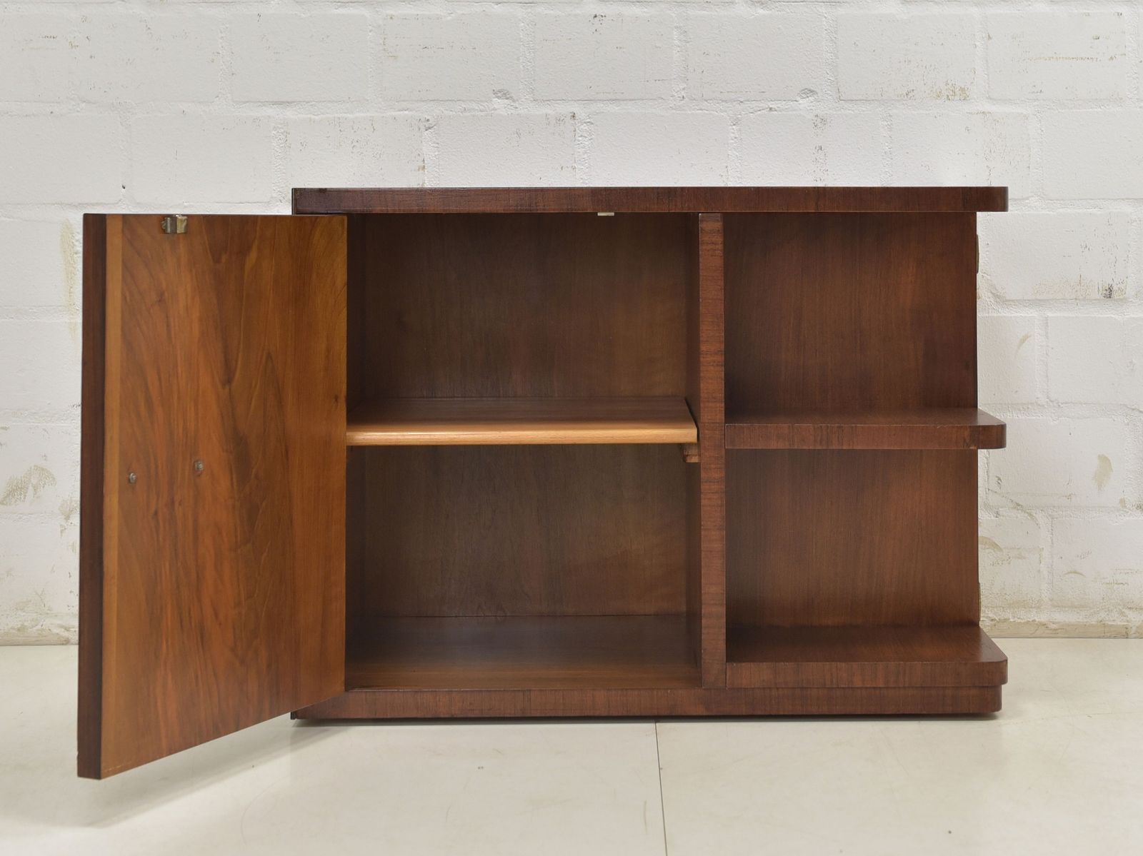 Antique! Small Mid Century Art Deco Mahogany Sideboard photo for sale