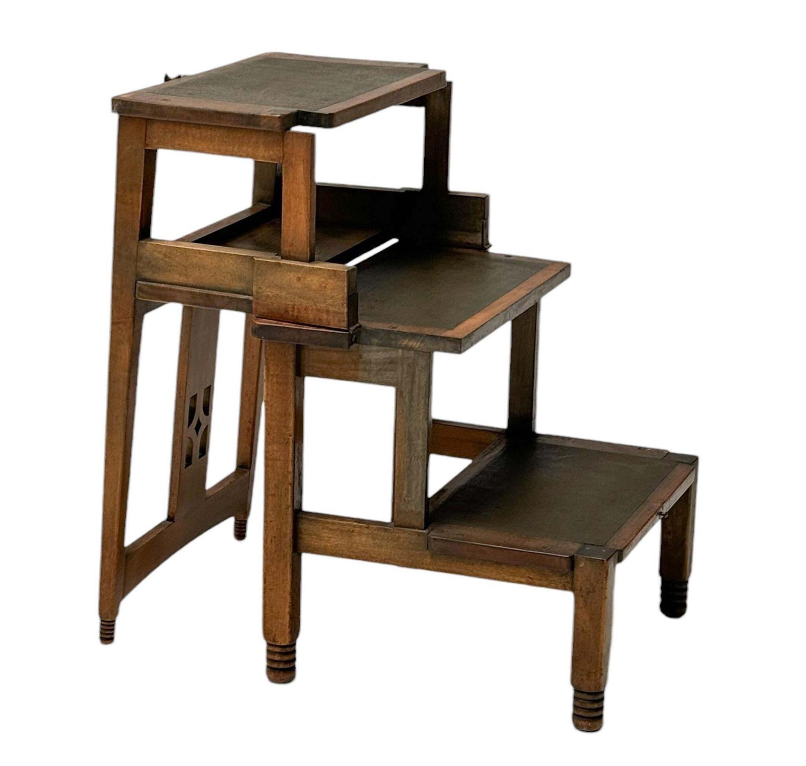 photo for sale Jac. Van Den Bosch 'T Binnenhuis Art Deco Library Chair Or Library Steps, 1916