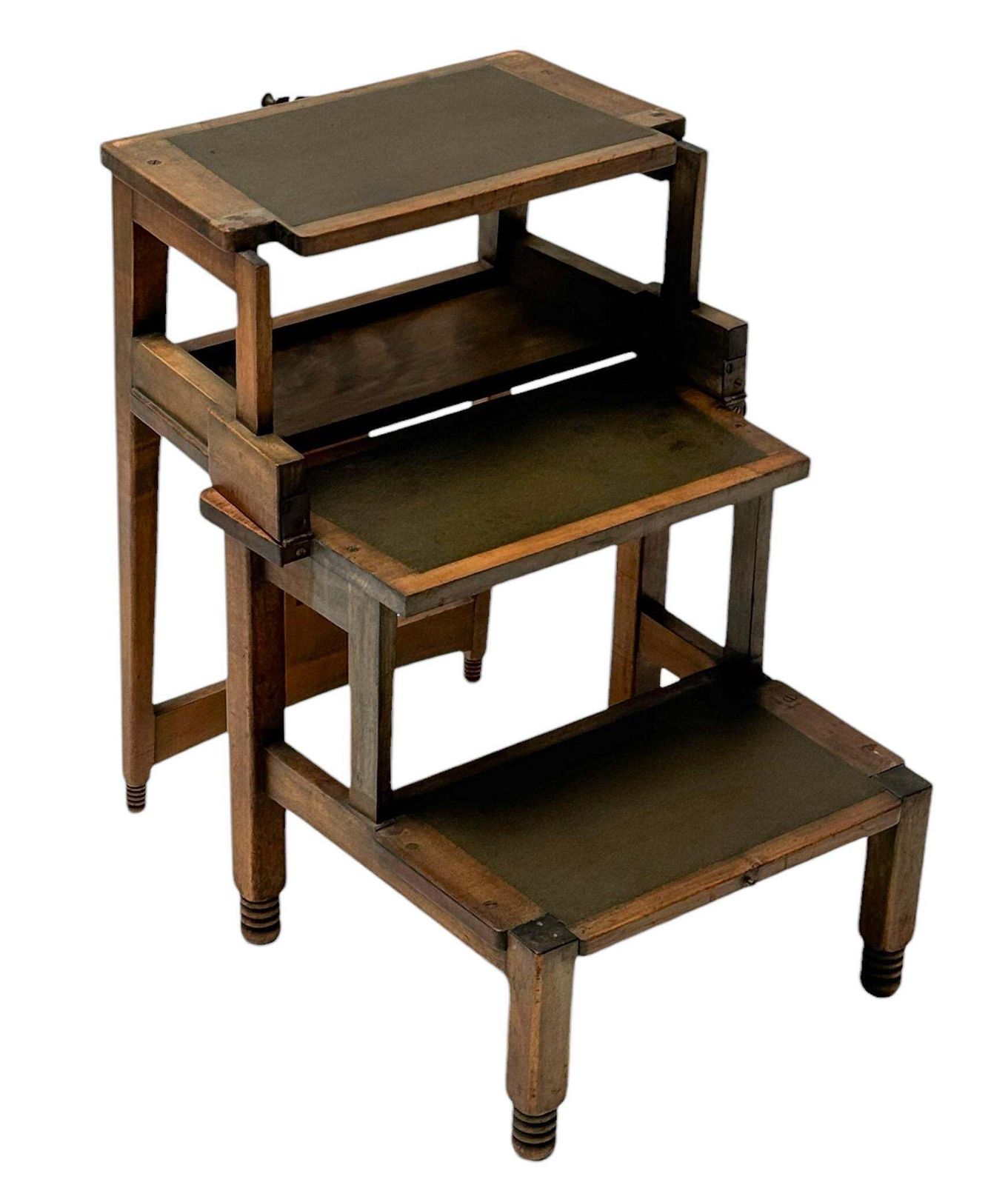 Furniture Jac. Van Den Bosch 'T Binnenhuis Art Deco Library Chair Or Library Steps, 1916 photo