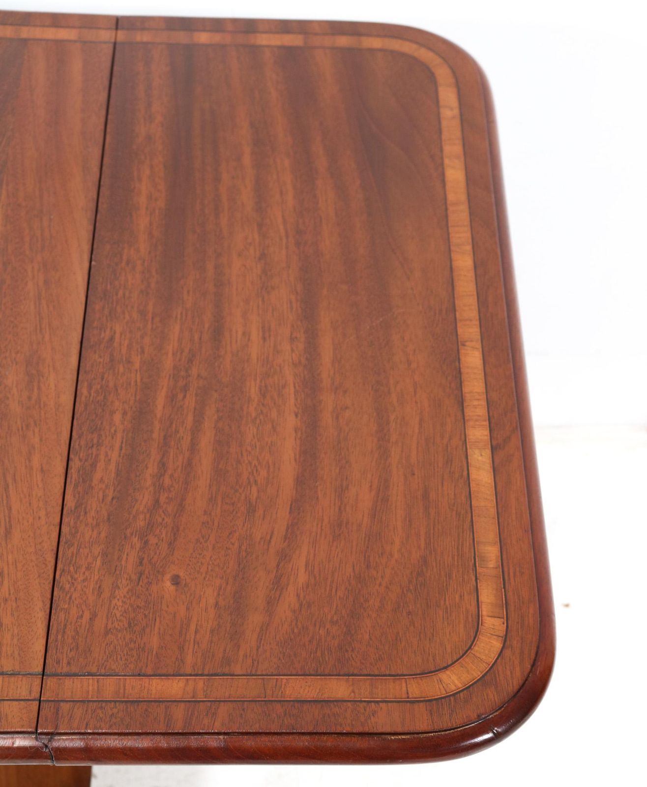 Walnut English 19th Century Spider Leg Table With Drop Leaves photo vintage