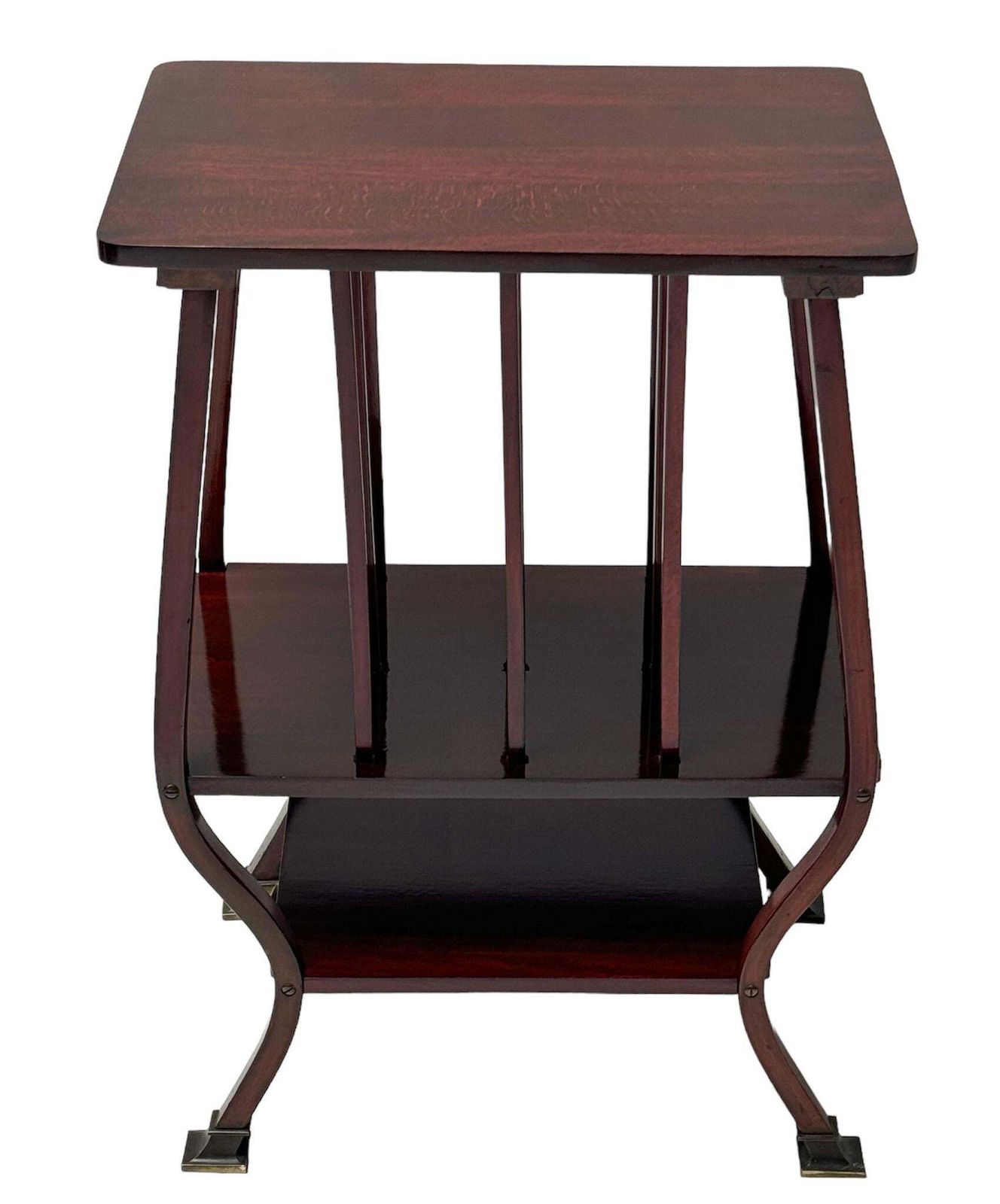 Vienna Secession Side Table By Gustav Siegel For Gebrüder Thonet Austria, 1900s photo Furniture