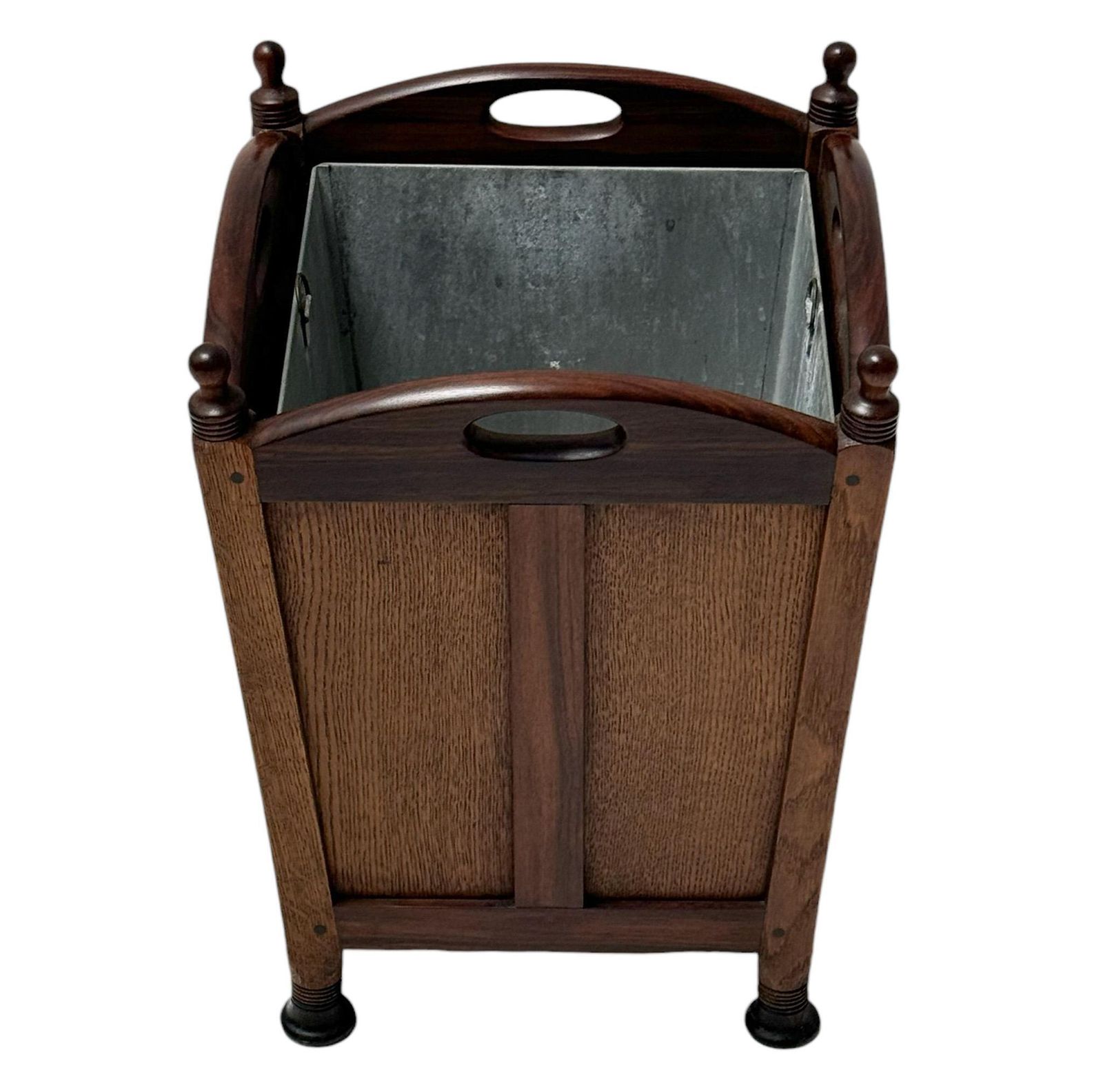 Jac. Van Den Bosch Art Deco Amsterdamse School Litter Basket For 'T Binnenhuis photo vinterior
