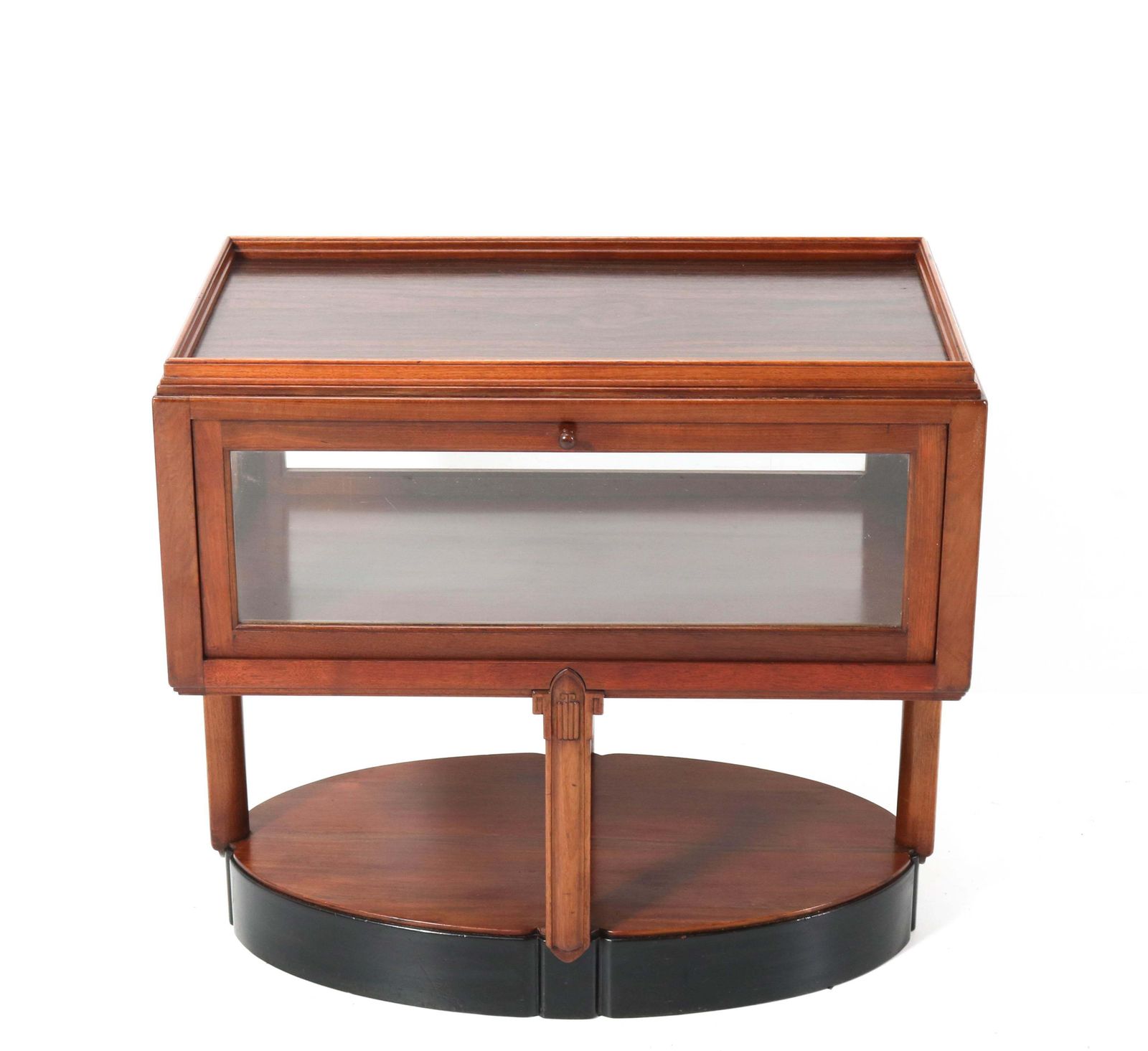 Walnut Art Deco Amsterdamse School Tea Cabinet By Hildo Krop For 'T Woonhuys photo for sale