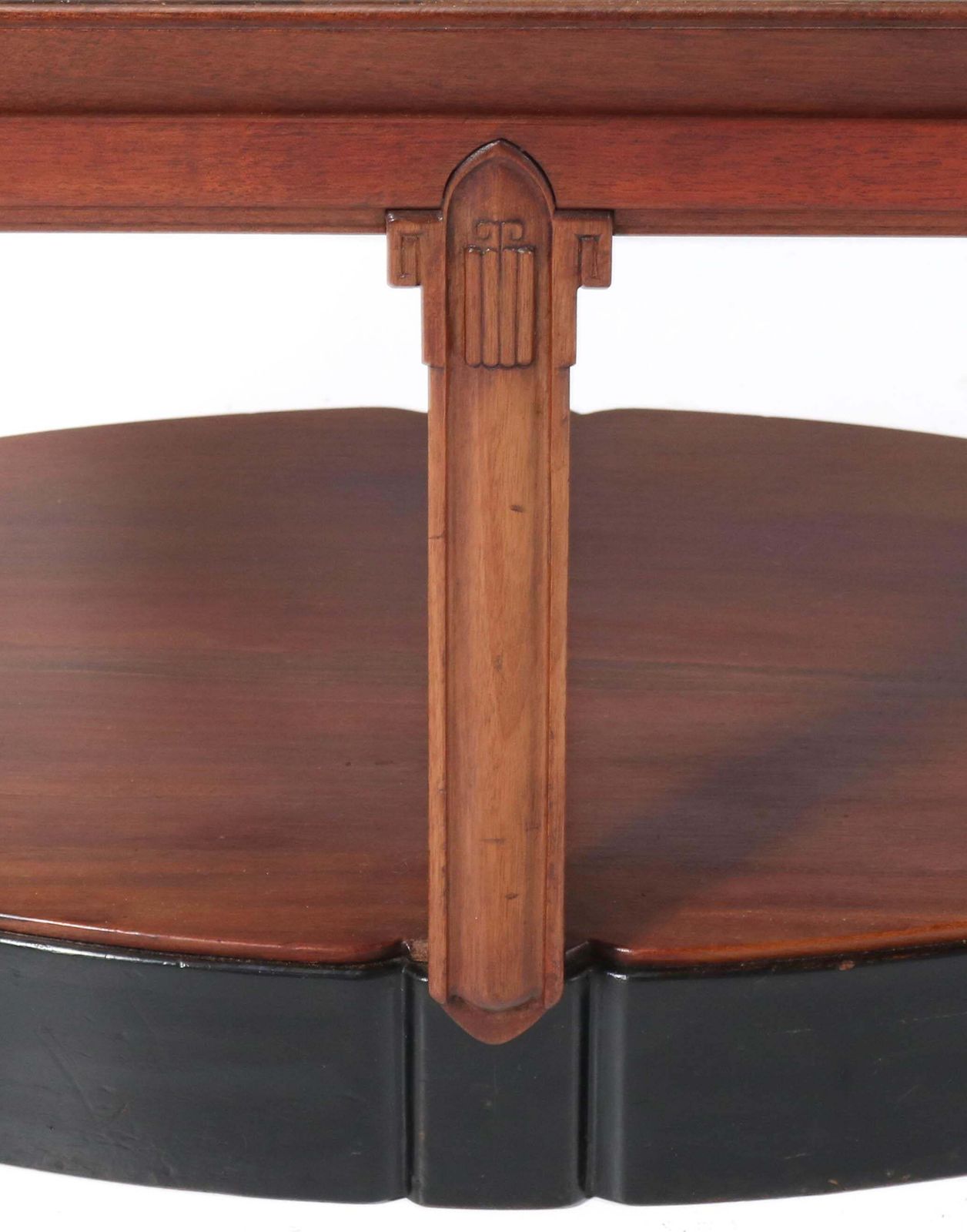 3403.0 Walnut Art Deco Amsterdamse School Tea Cabinet By Hildo Krop For 'T Woonhuys photo