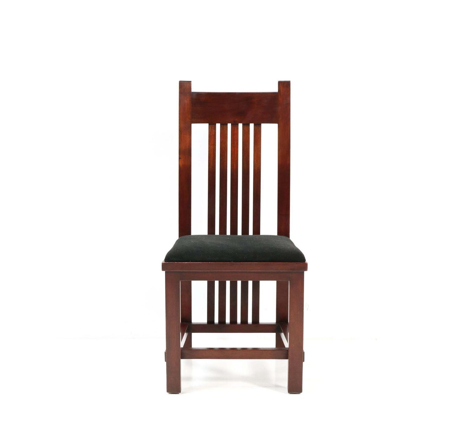 Mahogany Art Deco Modernist High Back Chair By Hendrik Wouda For Pander, 1924 photo furniture