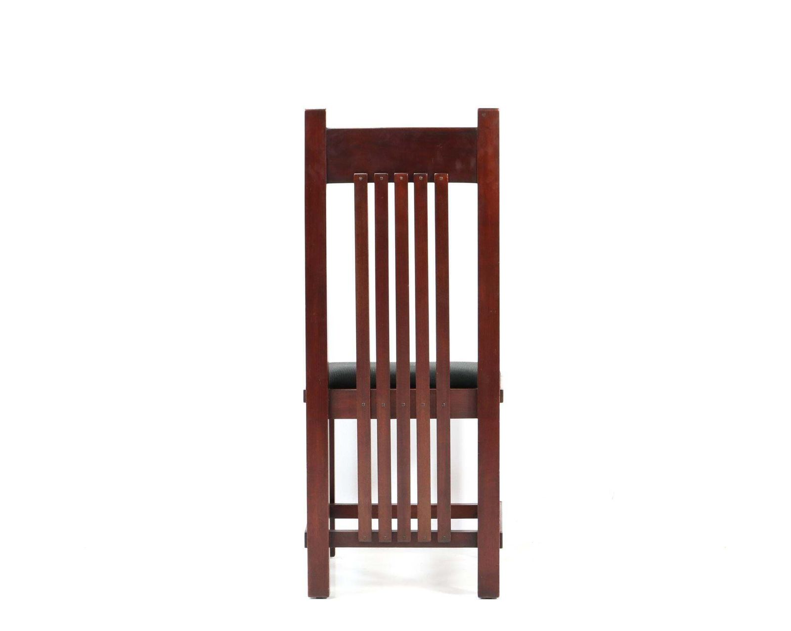 Mahogany Art Deco Modernist High Back Chair By Hendrik Wouda For Pander, 1924 photo vinterior