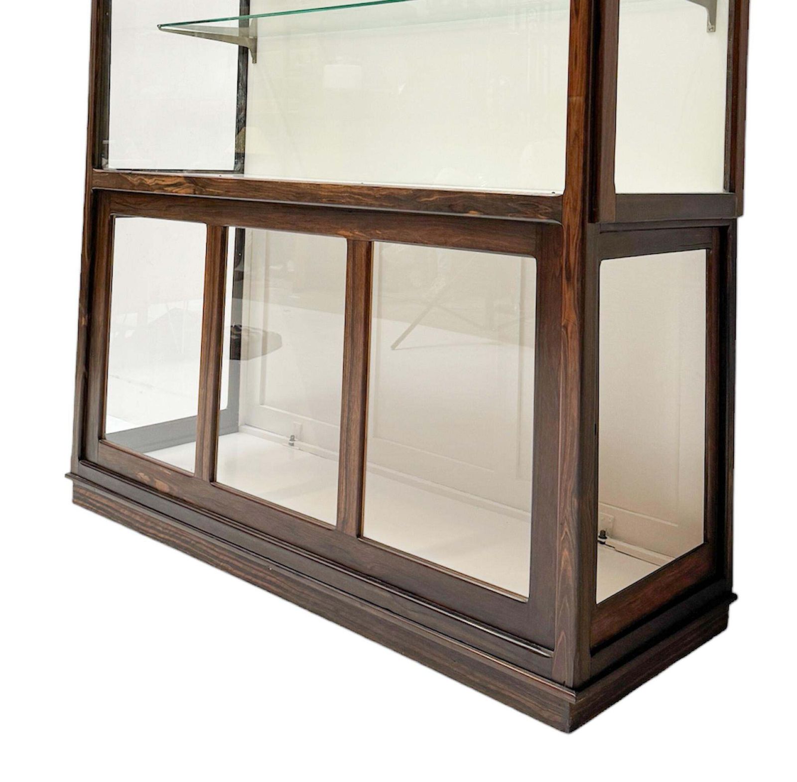 Macassar Art Deco Amsterdamse School Display Cabinet By Napoleon Le Grand, 1920s photo 4062.0