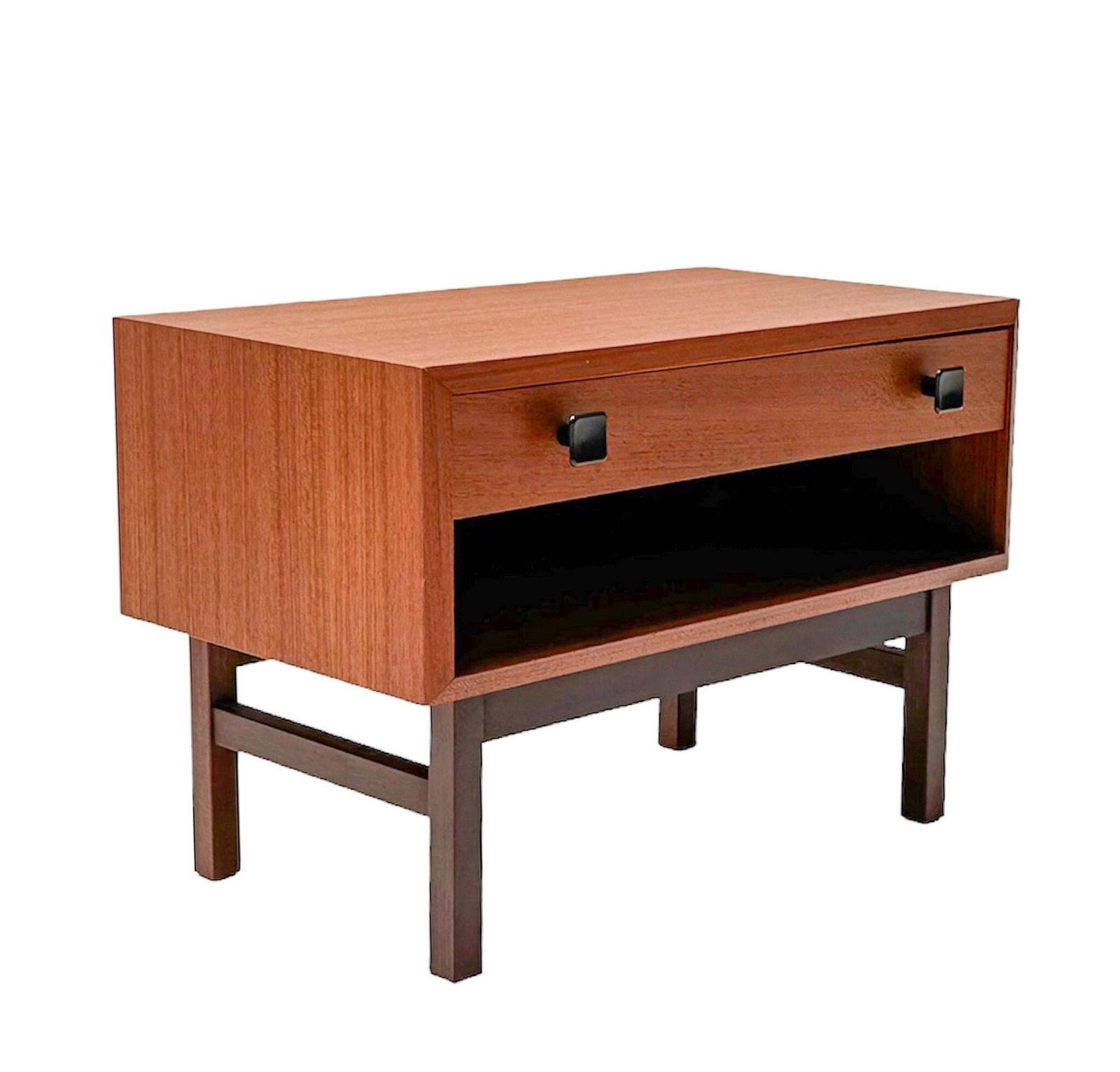 Pair Of Mid Century Modern Nightstands Or Bedside Tables, 1970s photo buy