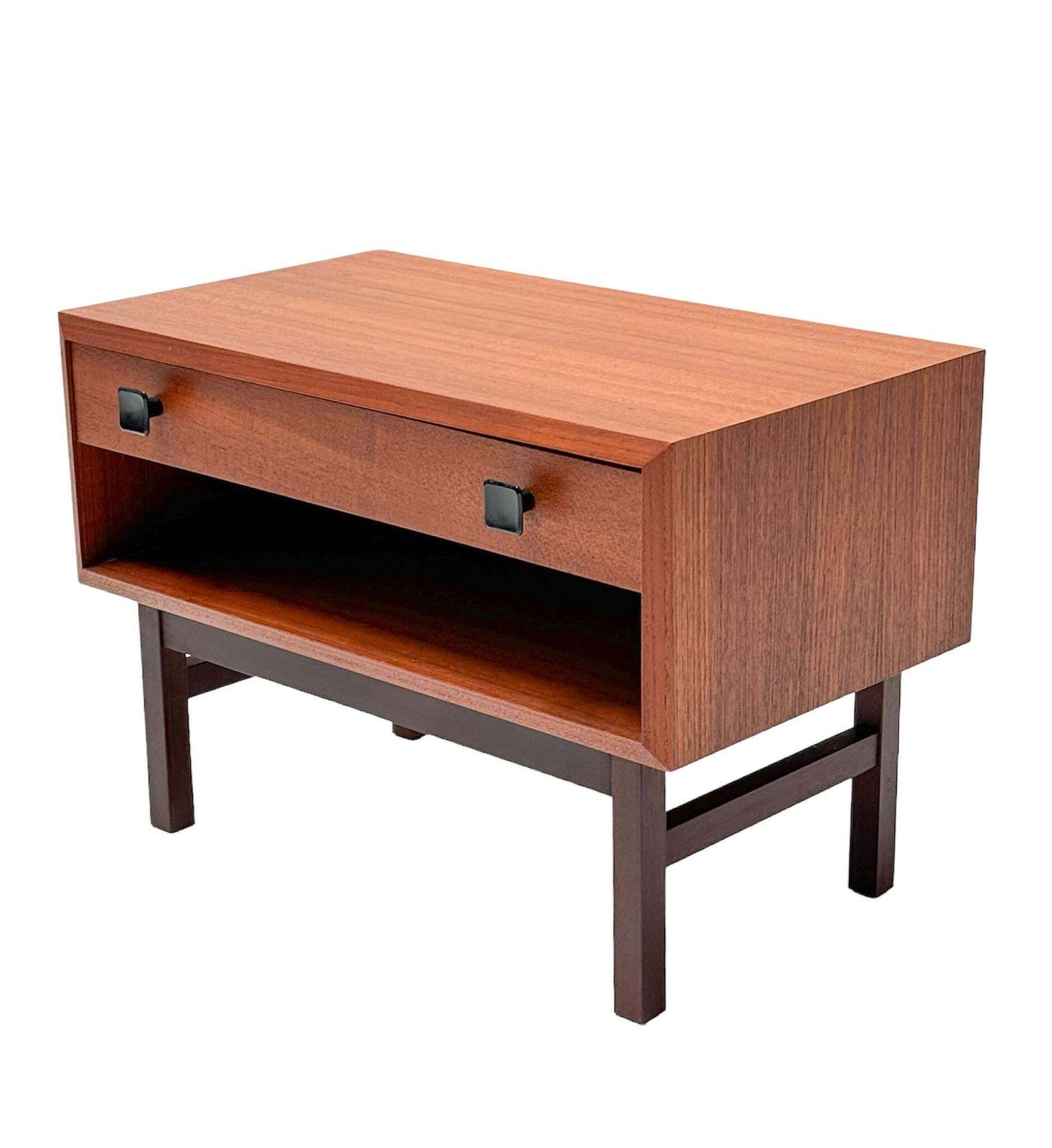 photo for sale Pair Of Mid Century Modern Nightstands Or Bedside Tables, 1970s