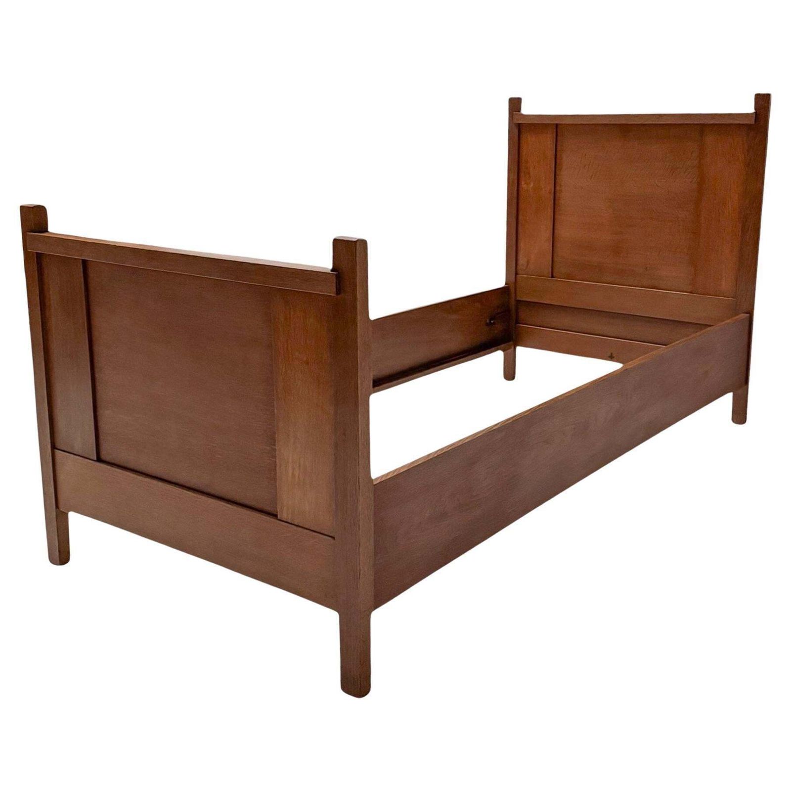 Hendrik Wouda Art Deco Modernist Single Bed For Pander, 1924