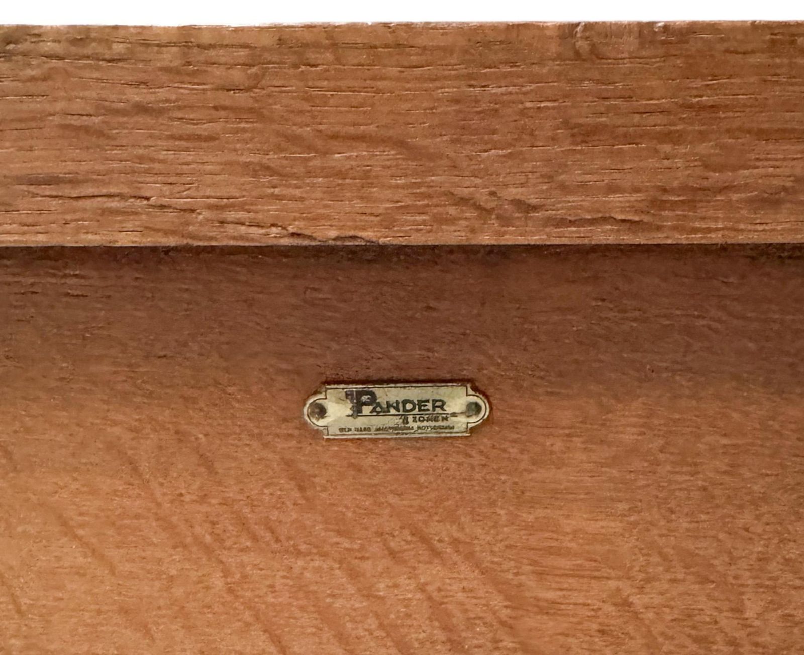Hendrik Wouda Art Deco Modernist Single Bed For Pander, 1924 photo vintage