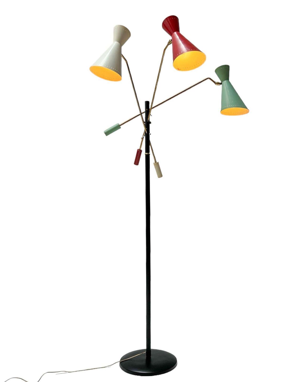 Mid Century Modern Triënnale Floor Lamp By J.J.M. Hoogervorst For Anvia, 1950s photo furniture