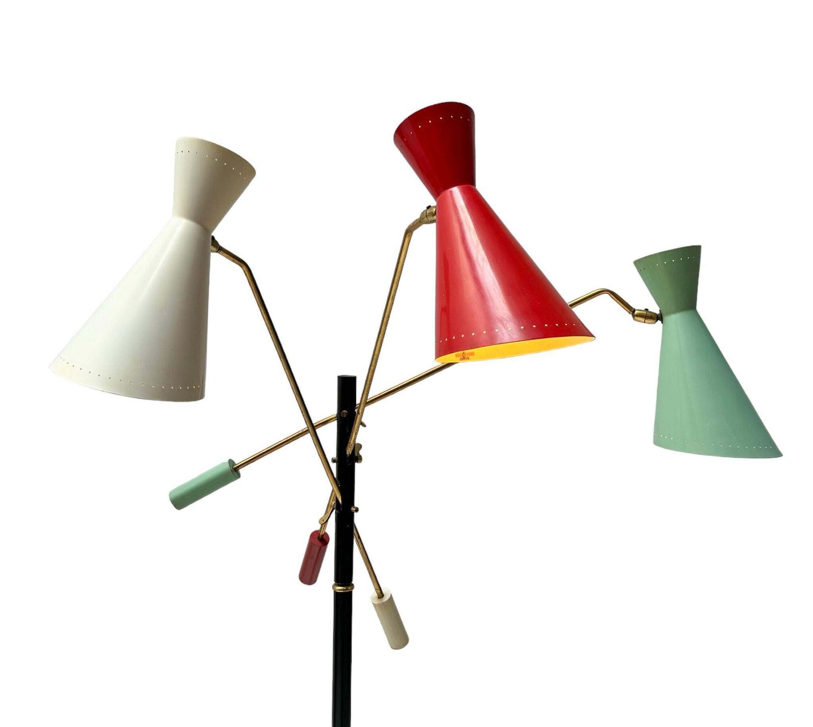Mid Century Modern Triënnale Floor Lamp By J.J.M. Hoogervorst For Anvia, 1950s photo buy