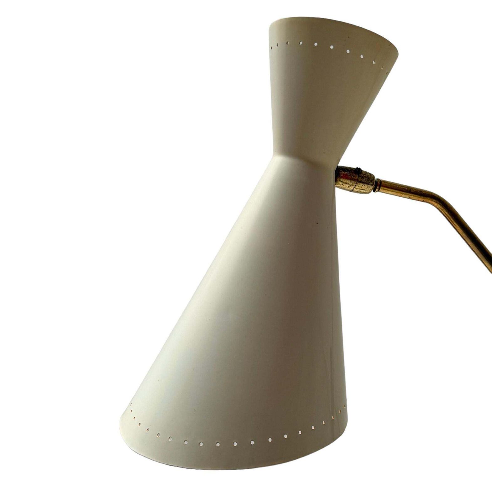 photo for sale Mid Century Modern Triënnale Floor Lamp By J.J.M. Hoogervorst For Anvia, 1950s