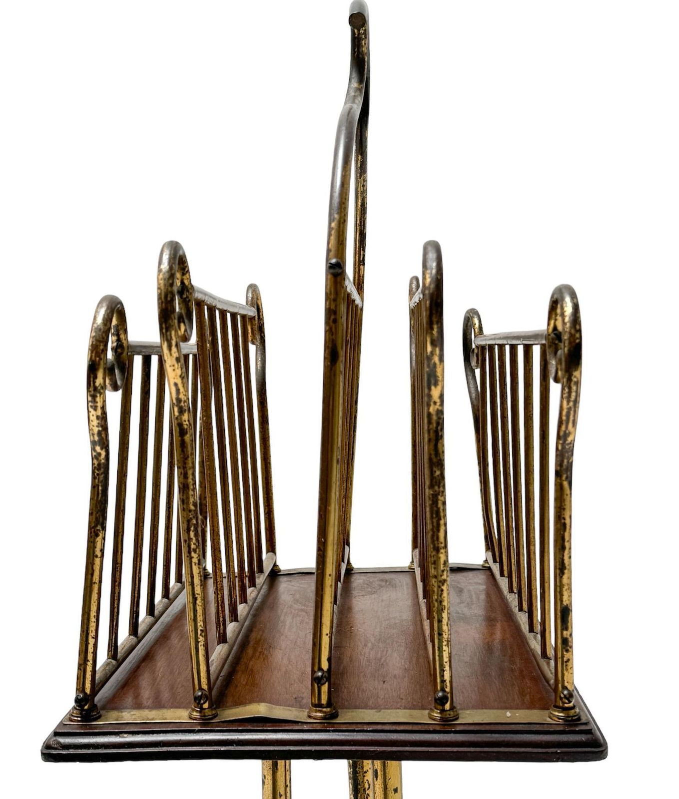 photo for sale Art Nouveau Revolving Magazine Rack, 1900s