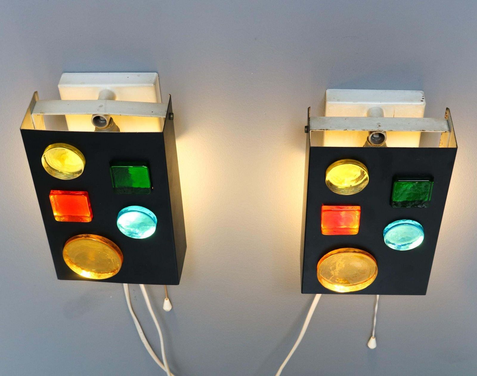 Mid Century Modern Alchemy Wall Lights Objects By Raak Amsterdam, 1968 photo Lighting