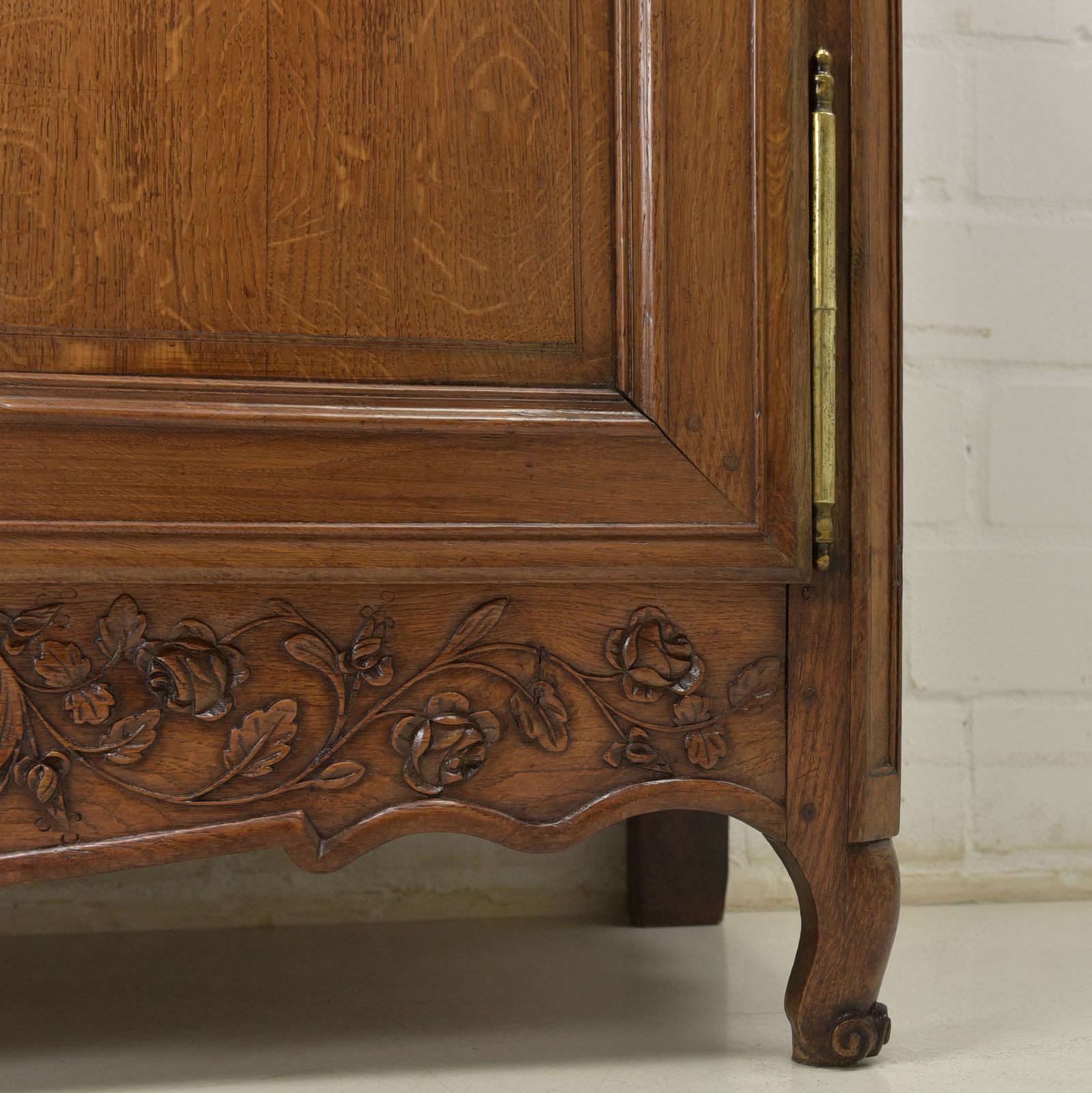 Antique! Restored Baroque Louis XV Sideboard Circa 1790, Oak Cabinet, Chest Of Drawers photo vintage
