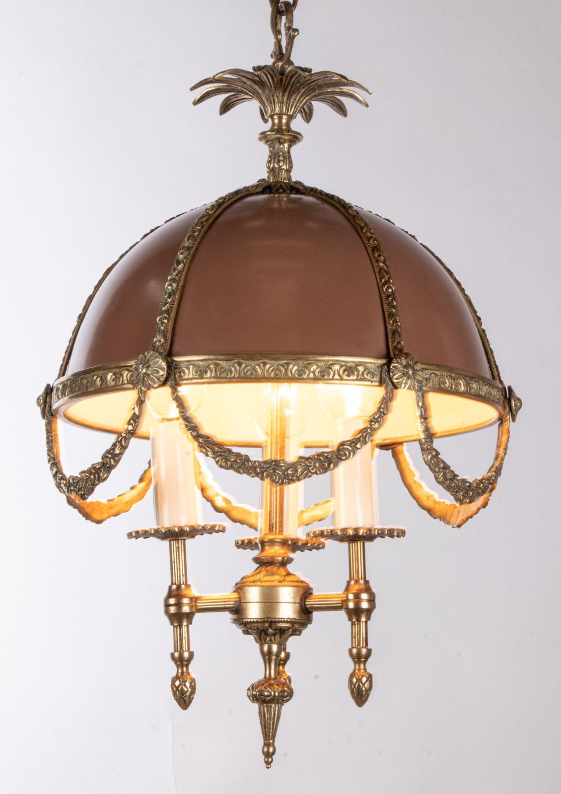 Wonderful French Louis XV Style Bouillotte Chandelier photo Lighting