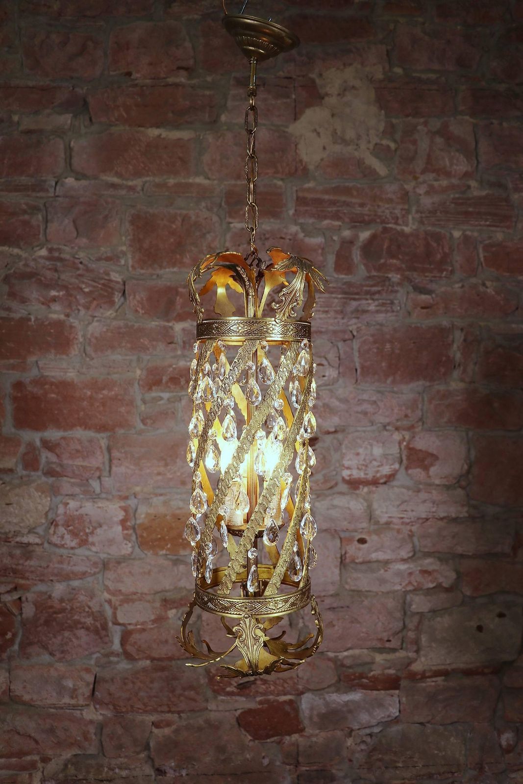 photo furniture Fine Golden Louis XV Chandelier Rococo Style Belle époque