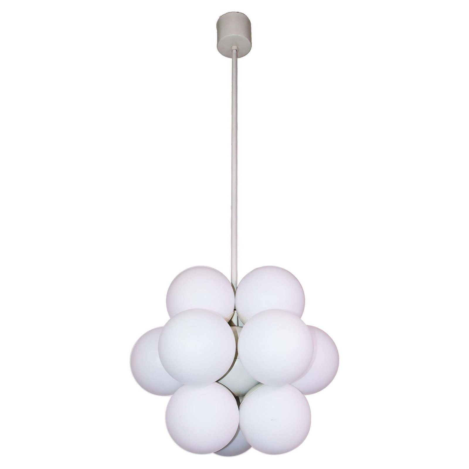 Gorgeous 1970s Mid Century Modernist Chandelier By Kaiser Leuchten
