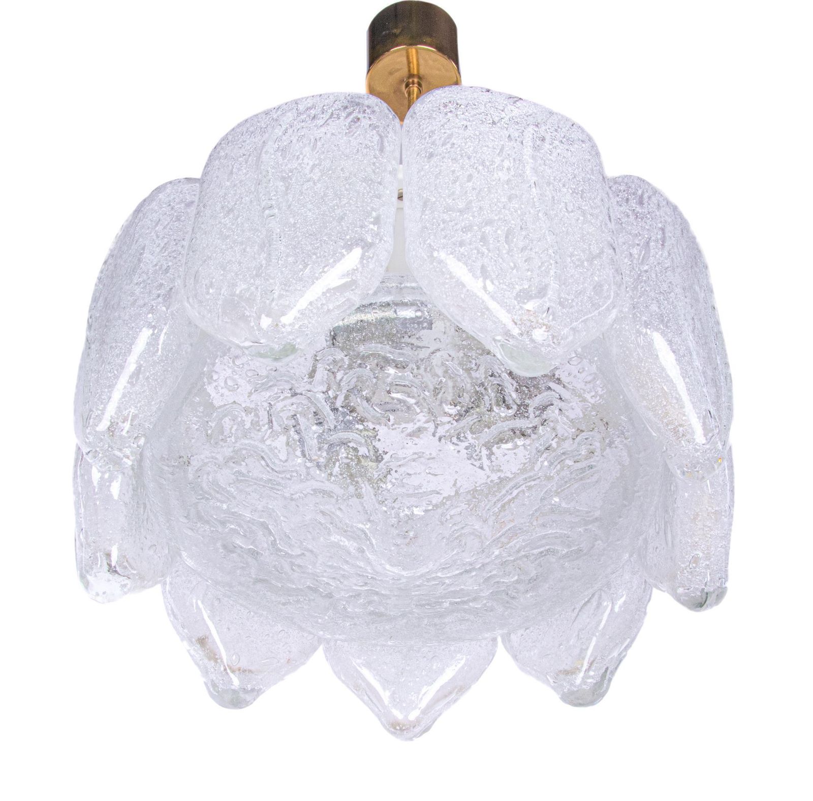Stunning Murano Glass Chandelier By Doria, Germany, 1960s photo for sale