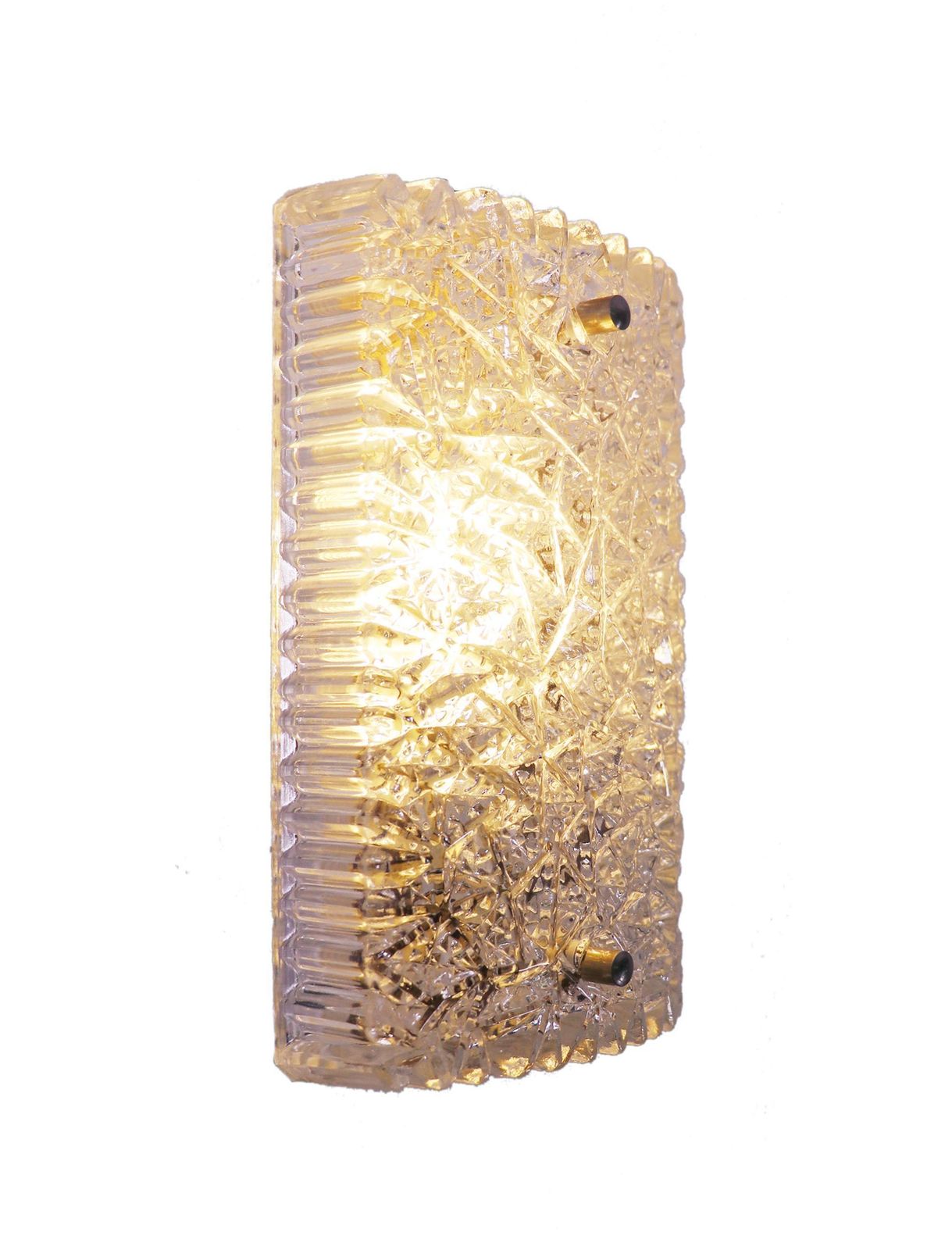 1 'Of 7' Hoffmeister Glass Wall Sconce, Germany, 1960s photo Lighting