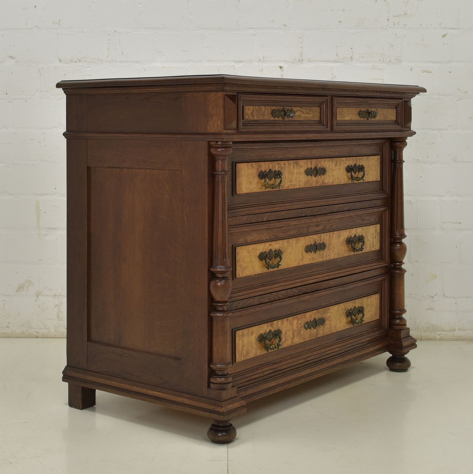 photo for sale Chest Of Drawers Restored Wilhelminian Style Around 1900 Oak Ash